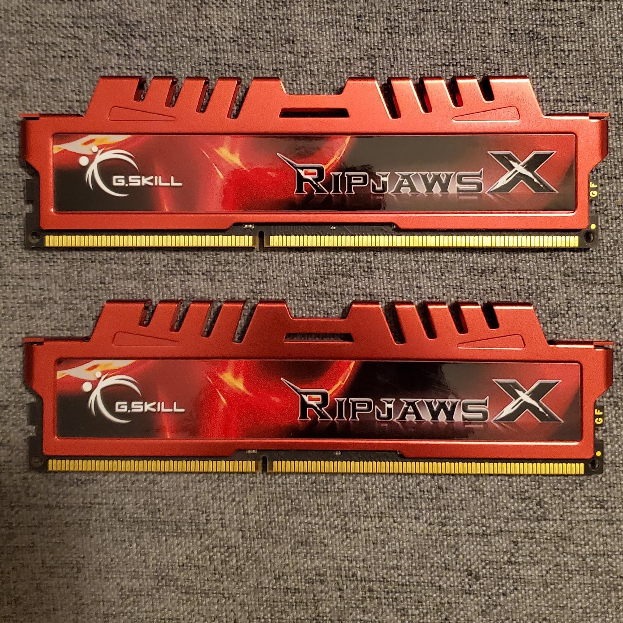 G.Skill 16 GB (2x8GB) DD3-1600 CL10 Memory RAM