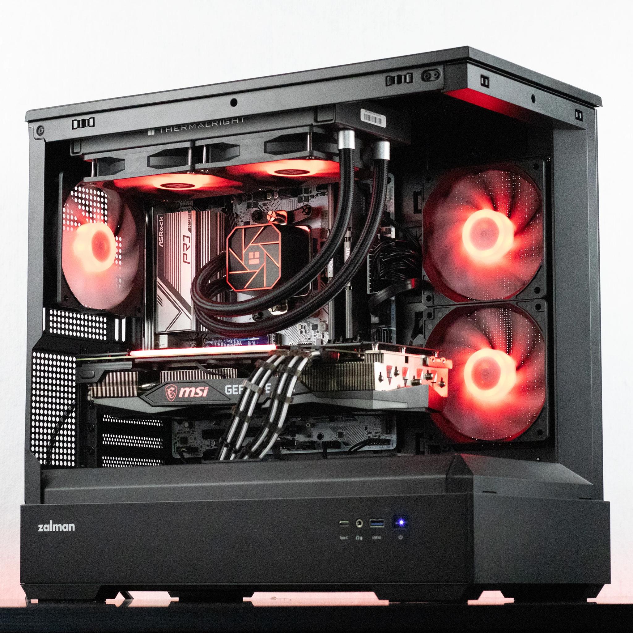 🌅🐦‍⬛ RTX Gaming PC - RTX 3070 🧡 Ryzen 5 5600X 🖤 32GB DDR4 🧡 1TB NVMe