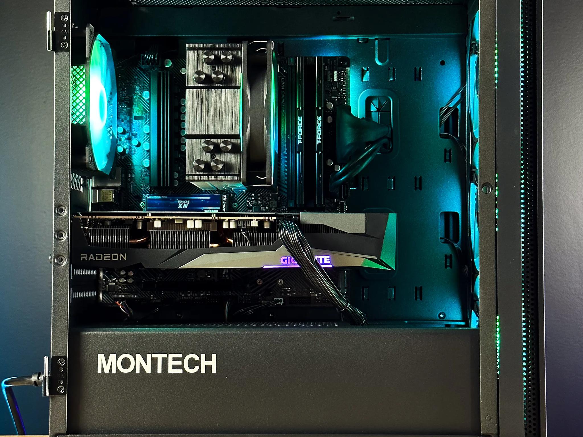 AES Mercury Ryzen 5 8400F/RTX 4060/32gb DDR5/1tb NVMe Gaming PC