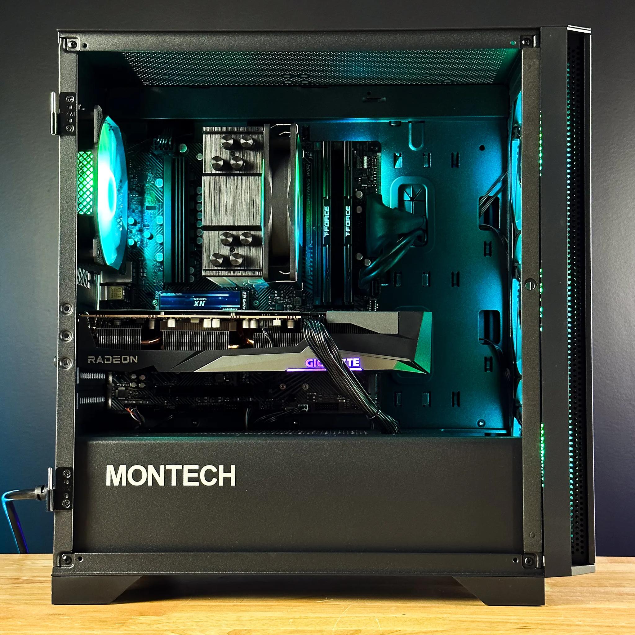 AES Mercury Ryzen 5 8400F/RTX 4060/32gb DDR5/1tb NVMe Gaming PC