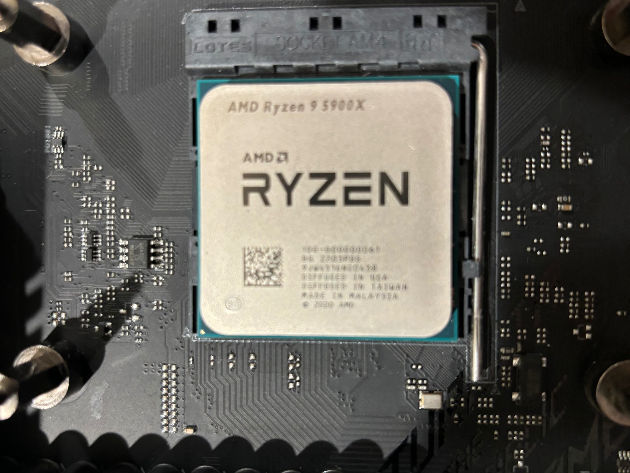 5900X, Motherboard, Ram, AIO, Fans and Fan Hub Combo