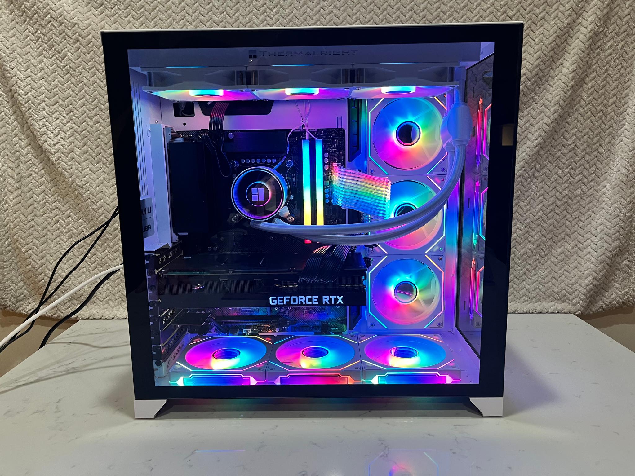 RTX 3080 + i7-12700 | 32GB DDR5 | 1TB Gen4 SSD | White Gaming PC