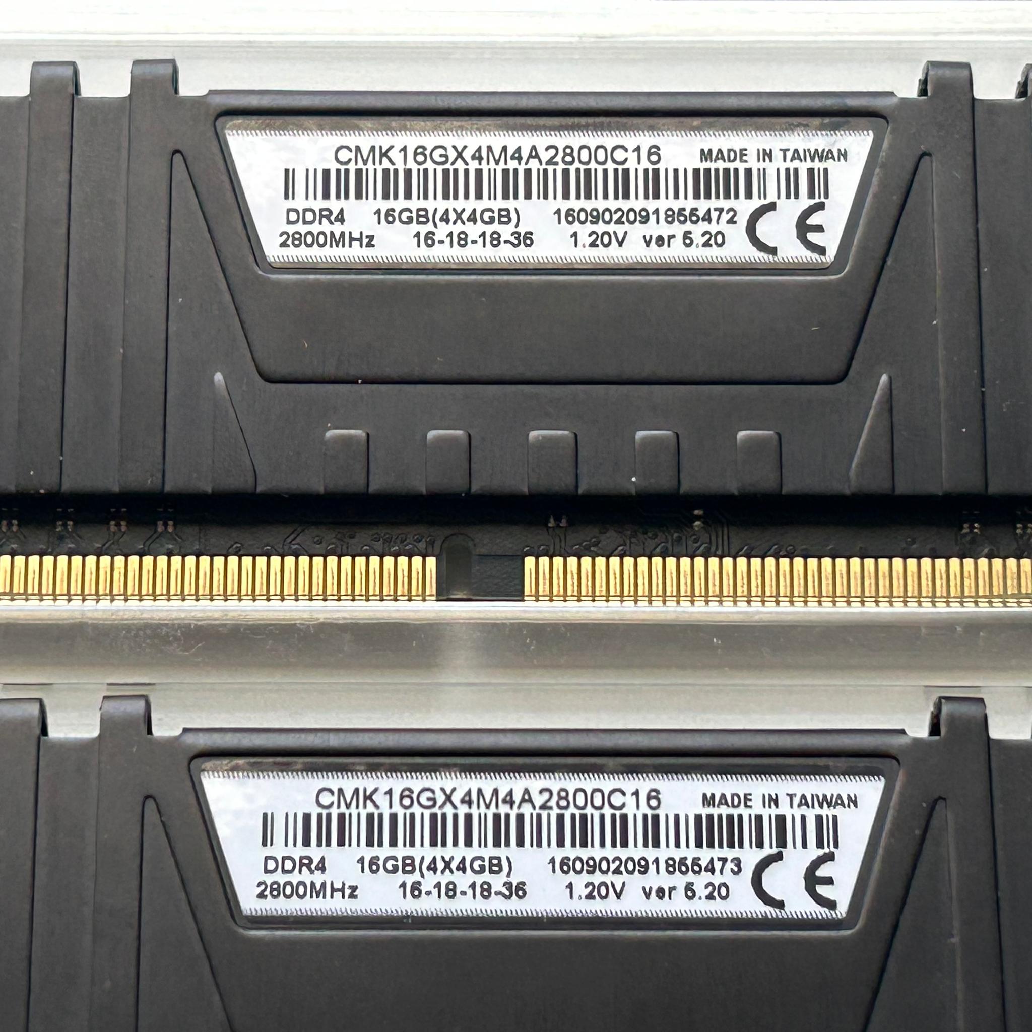 Corsair Vengeance LPX 8 GB (2x 4GB) DDR4-2800MHz CL16
