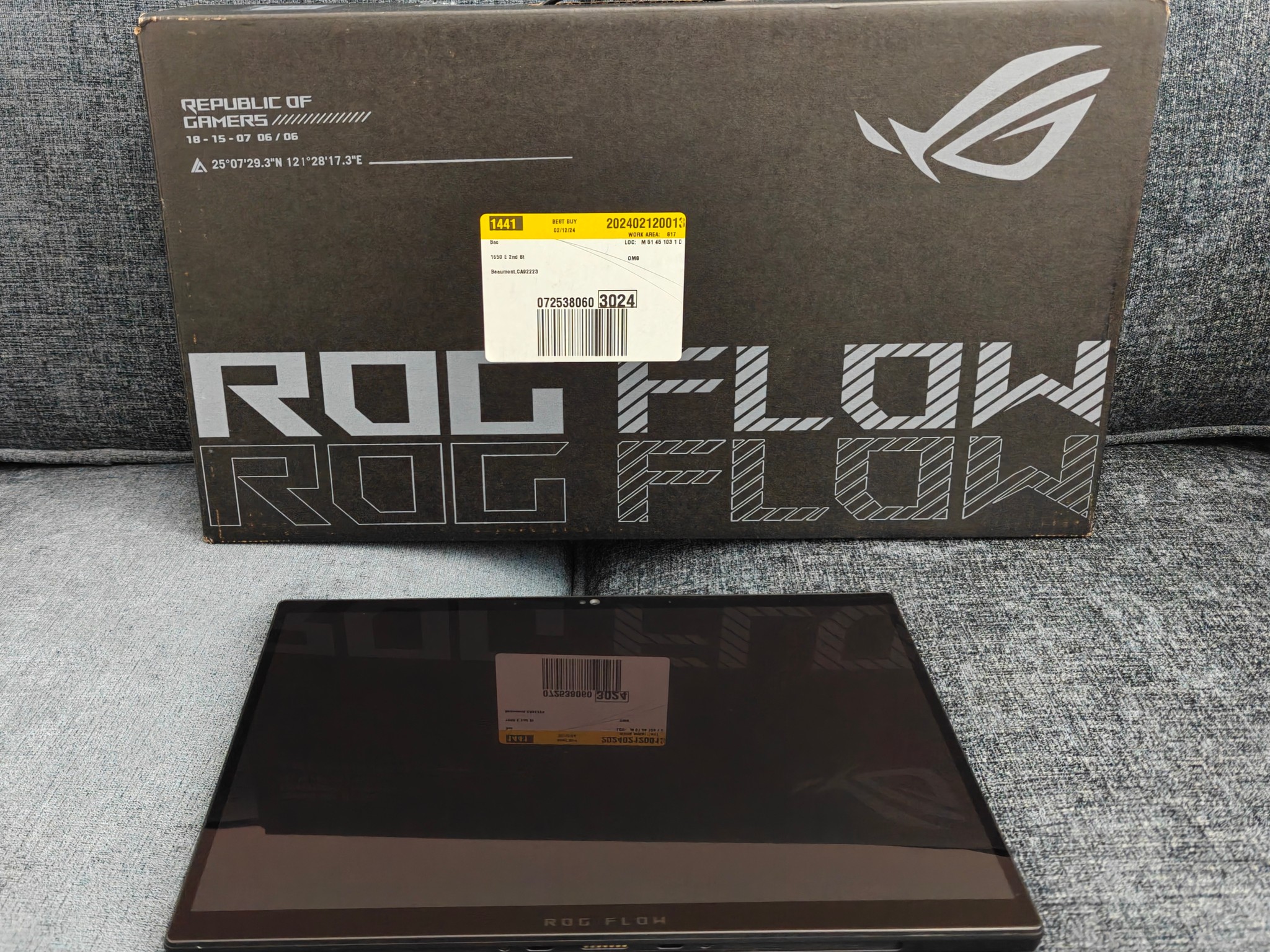 ASUS ROG Flow Z13 i9-13900H RTX 4060 165Hz 16GB 1TB Gaming Laptop/Tablet