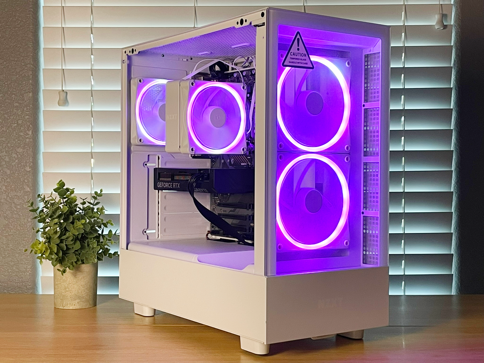 🔥 SNOW Gaming PC - RTX 4060 Ti, i5-12400f, 16gb, 1tb NVME