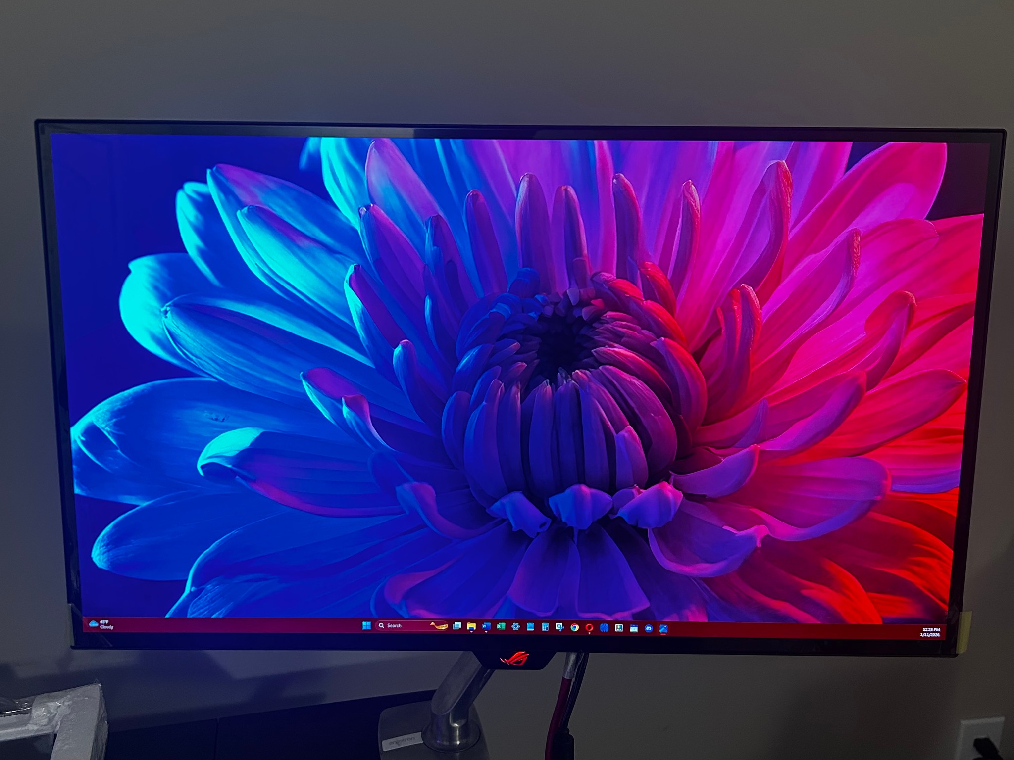 ASUS ROG 27” OLED (480hz Refresh Rate) 2560x1440 Resolution Gaming Monitor (PG27AQDP)