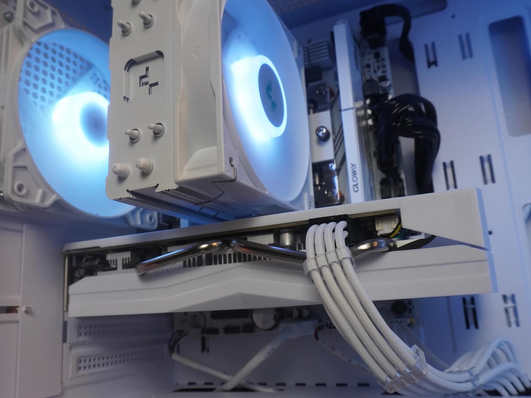 🤍ALL WHITE🤍 Gaming PC 🧡 RX 580 2048SP 💙 Intel Xeon 10 Cores 20 Threads | 16GB | 1TB