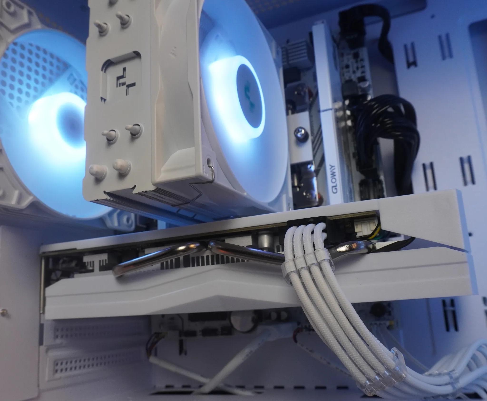 🤍ALL WHITE🤍 Gaming PC 🧡 RX 580 2048SP 💙 Intel Xeon 10 Cores 20 Threads | 16GB | 1TB
