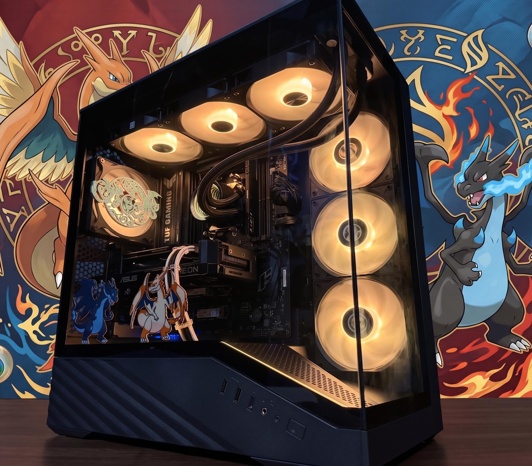 🔥🐉 XY GAMER 🐉🔥Ryzen 5 7600X3D| 9060XT 16 GB | 1.5 TB NVMe| 16 GB DDR5| 650W Gold PSU
