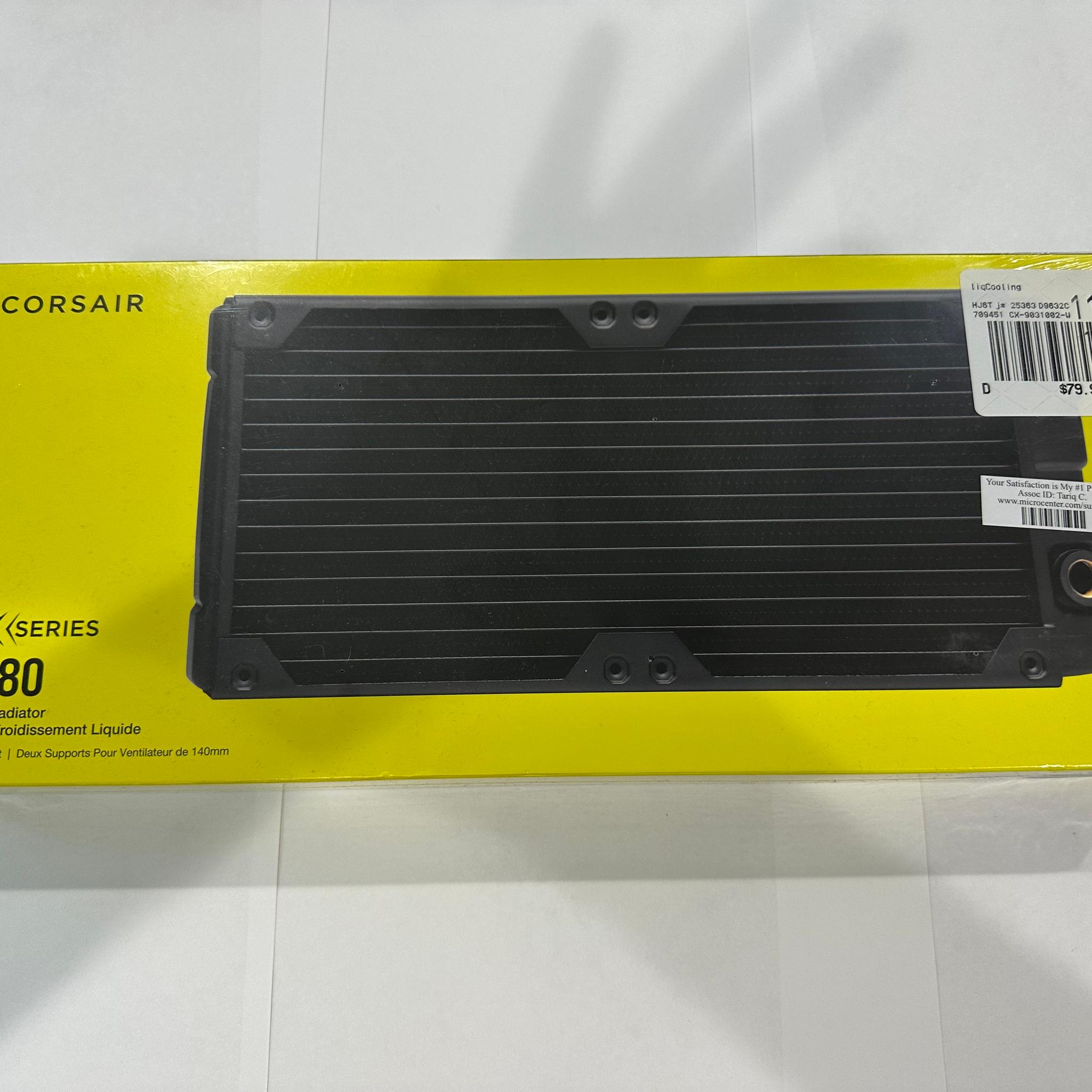 Corsair Hydro X Series XR5 280, Water Cooling Radiator, Black - BRAND NEW SEALED
