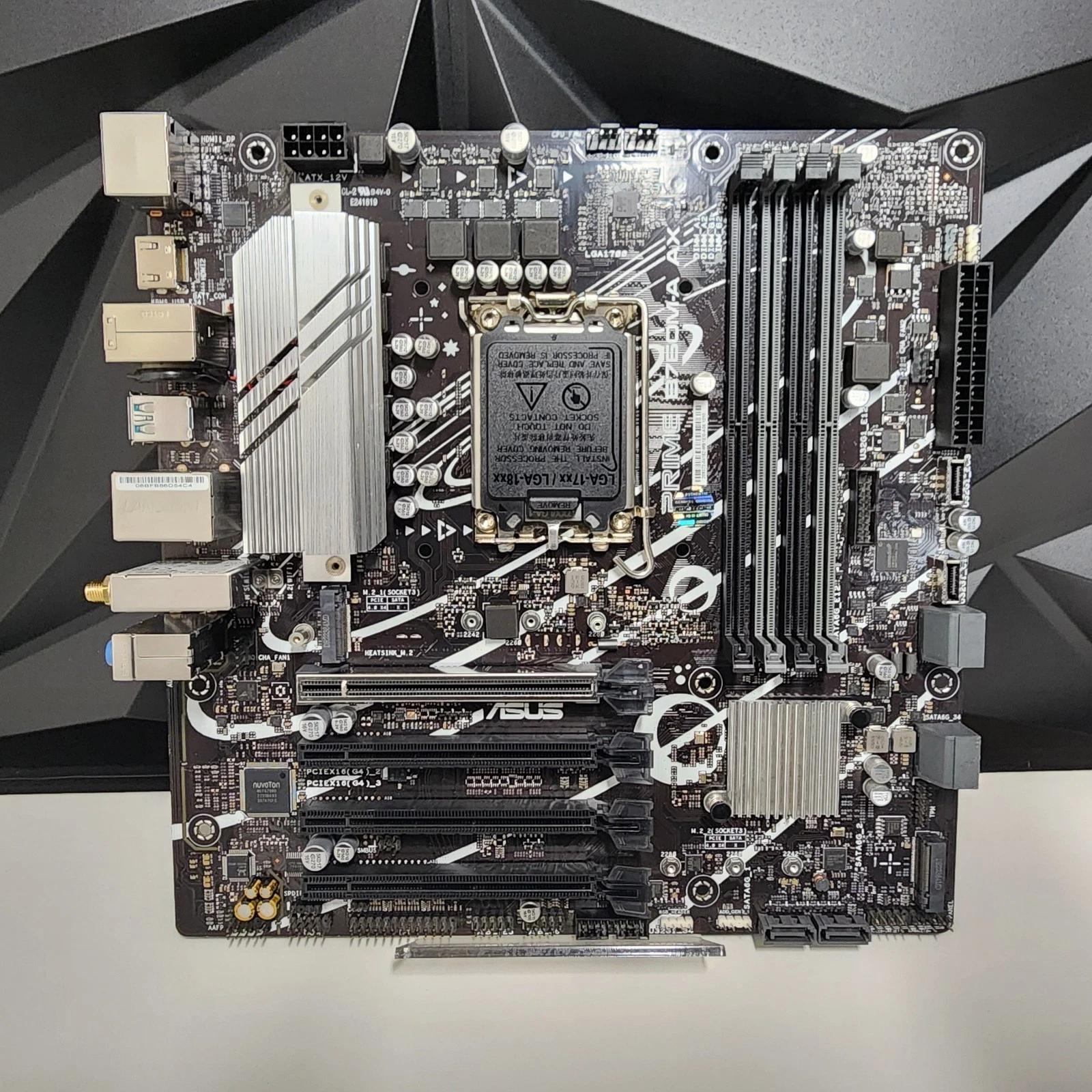 UPDATED BIOS ASUS PRIME B760M-A AX WIFI DDR4 LGA1700 MATX Motherboard