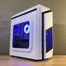 White Entry-Level Gaming PC
