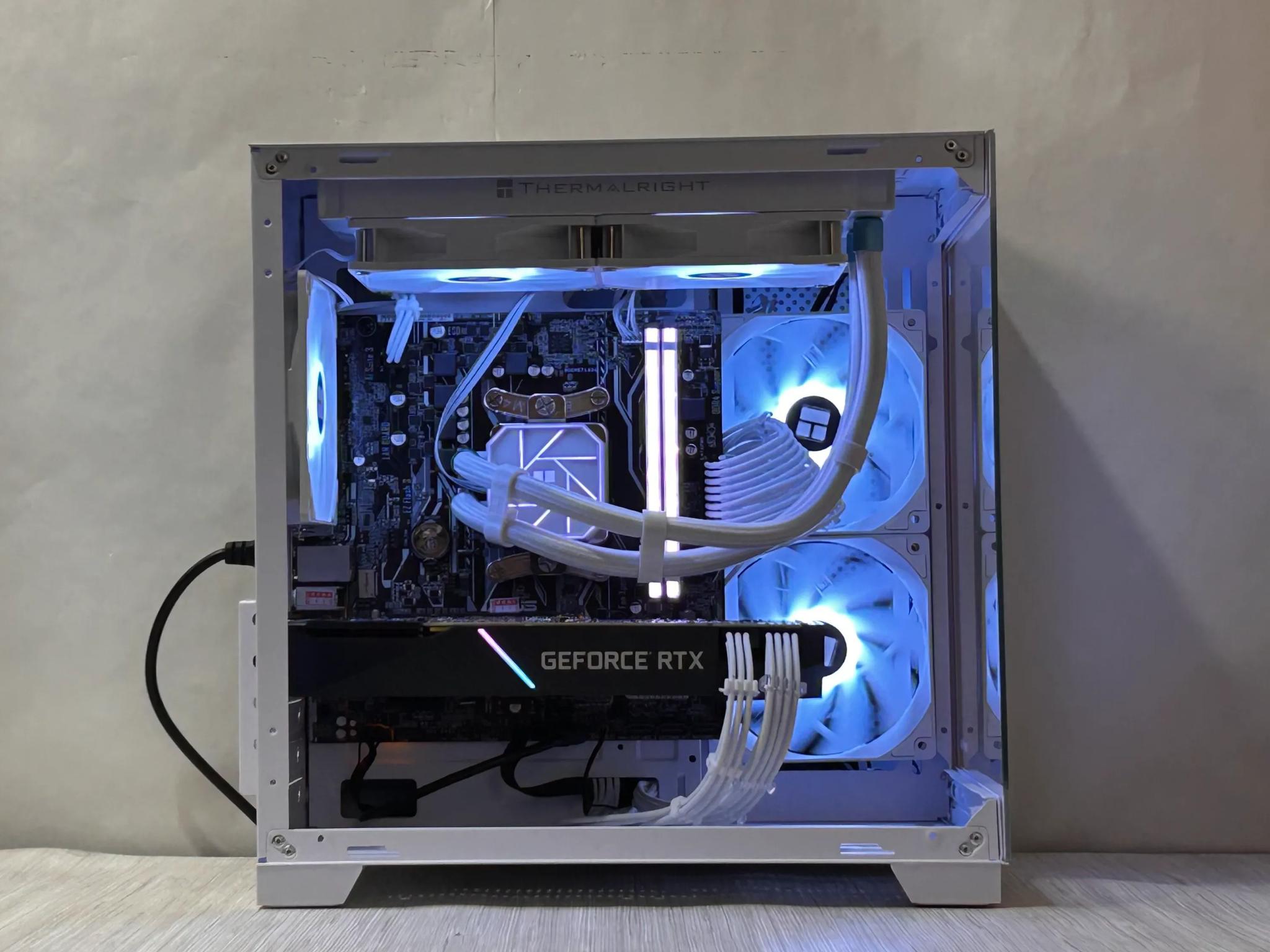 RTX 2080, Ryzen 5 5500, 16GB DDR4, 1TB NVMe SSD, WiFi. Liquid Cooling - Gaming PC