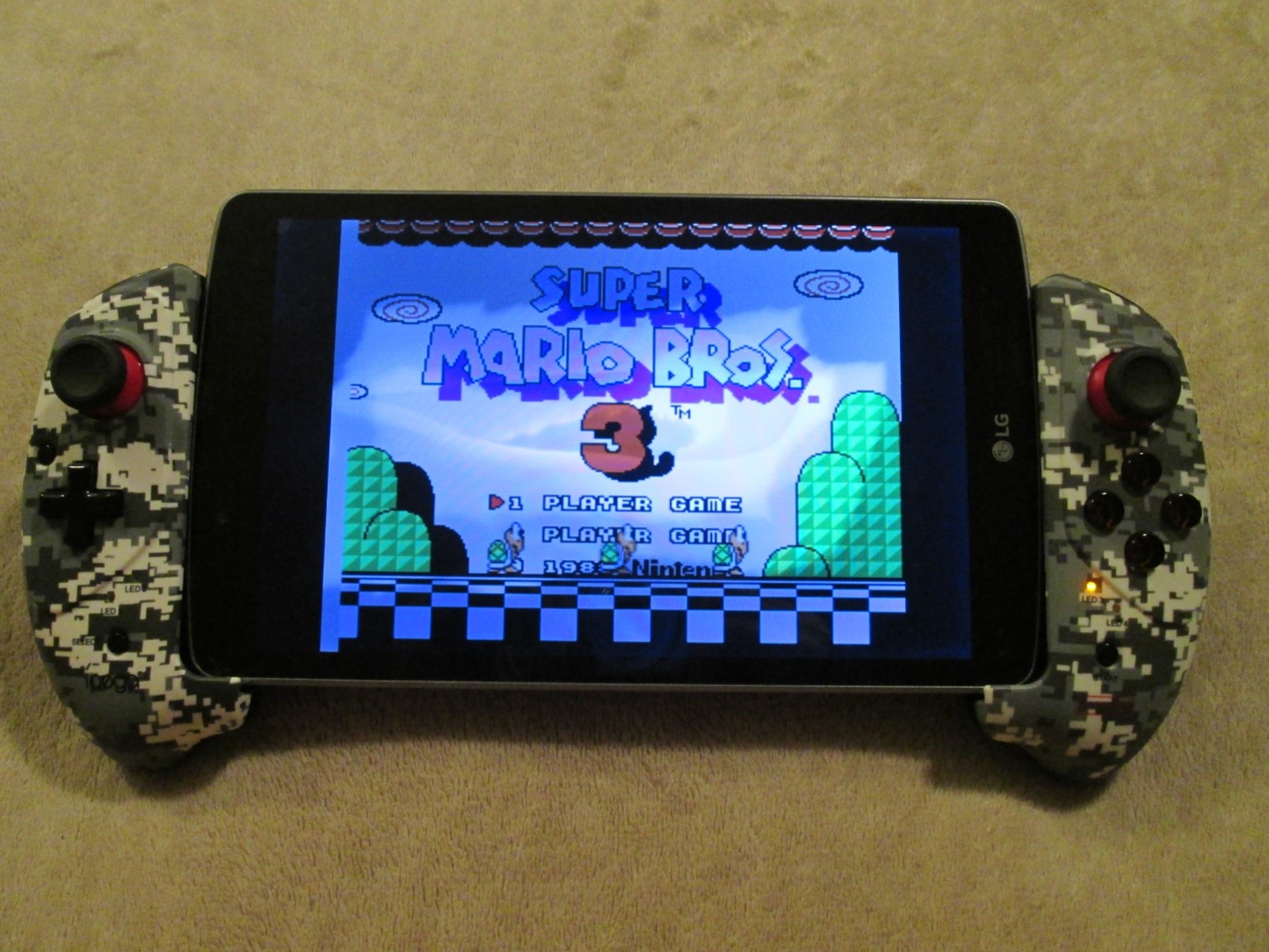 Lg Tablet Retro Gaming With Controller