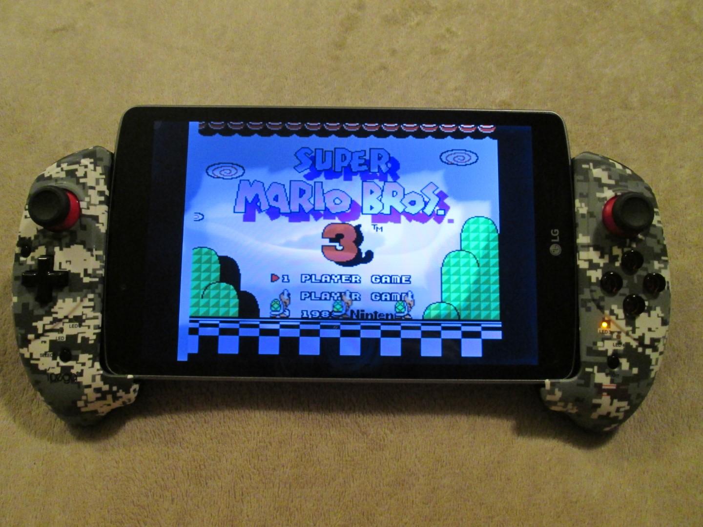 Lg Tablet Retro Gaming With Controller