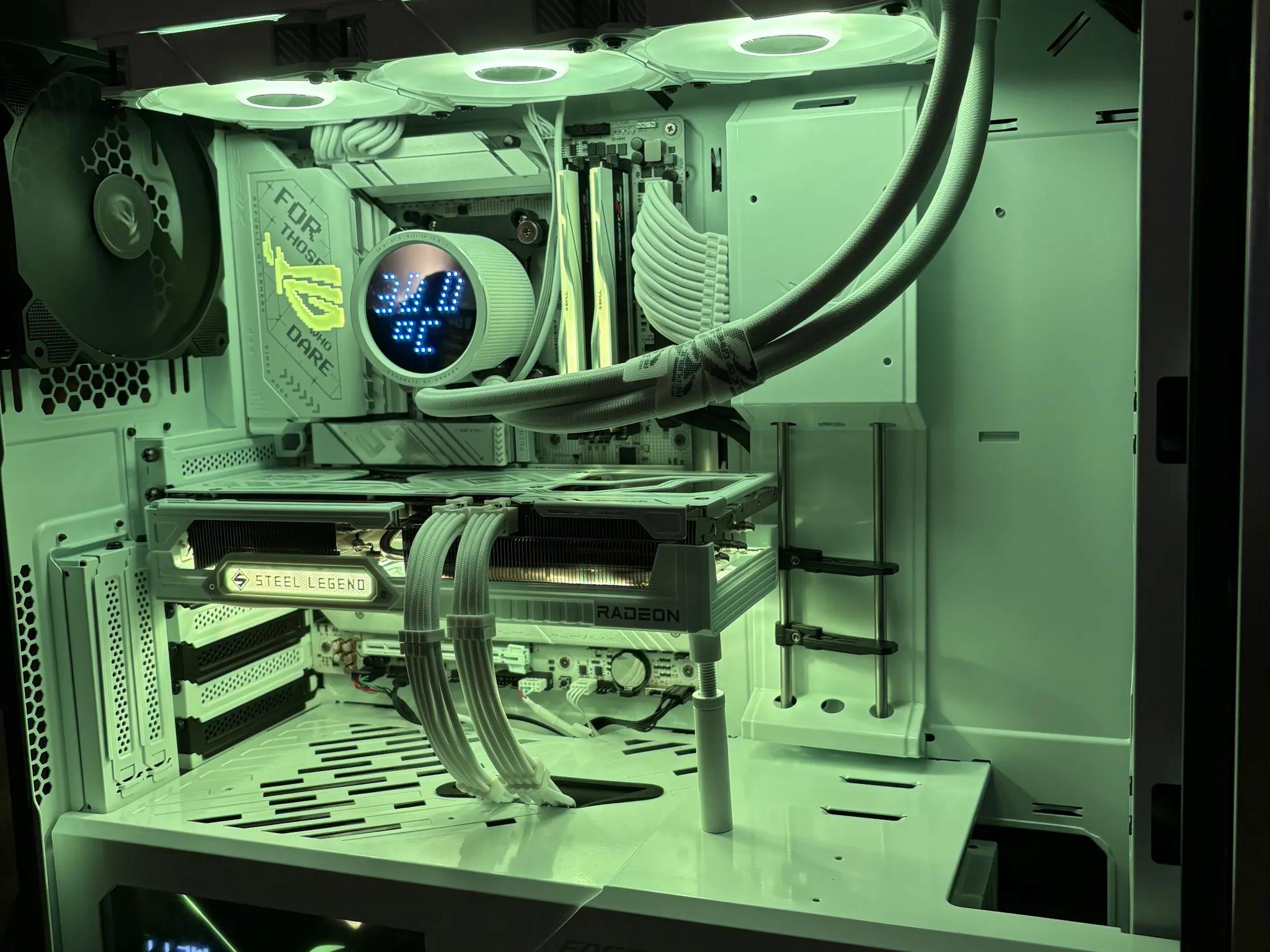 ASUS ROG Themed Monster Gaming PC | 7800X3D + 9070 XT