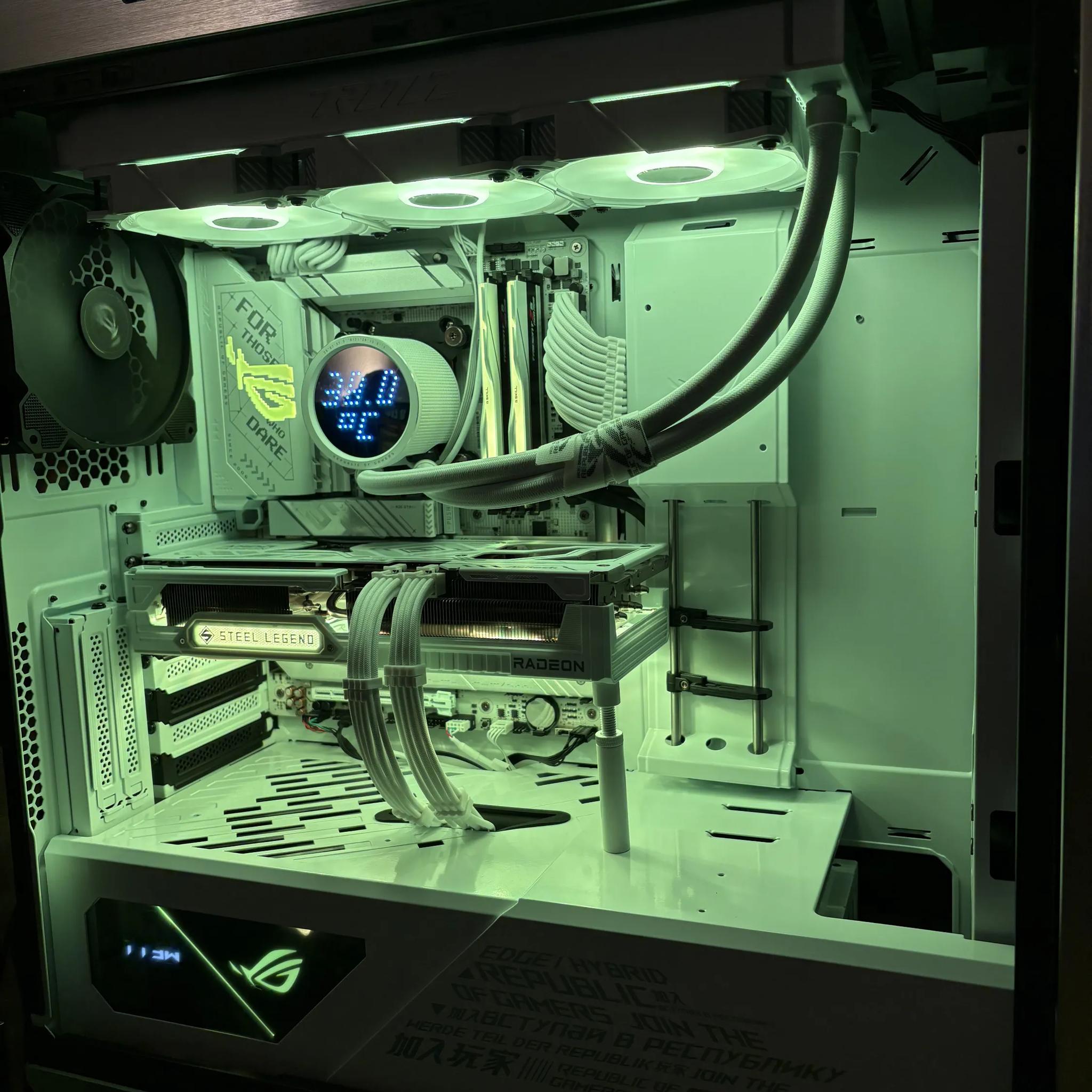 ASUS ROG Themed Monster Gaming PC | 7800X3D + 9070 XT