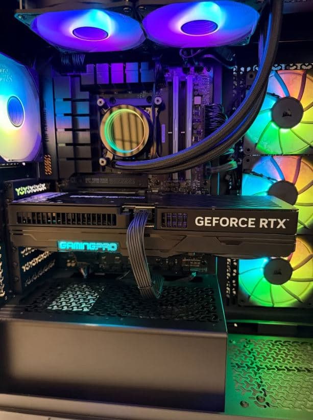 GAMING PC RYZEN 7 7800X3D RTX 5080 32 GIGS DDR5 GAMING PC BEAST