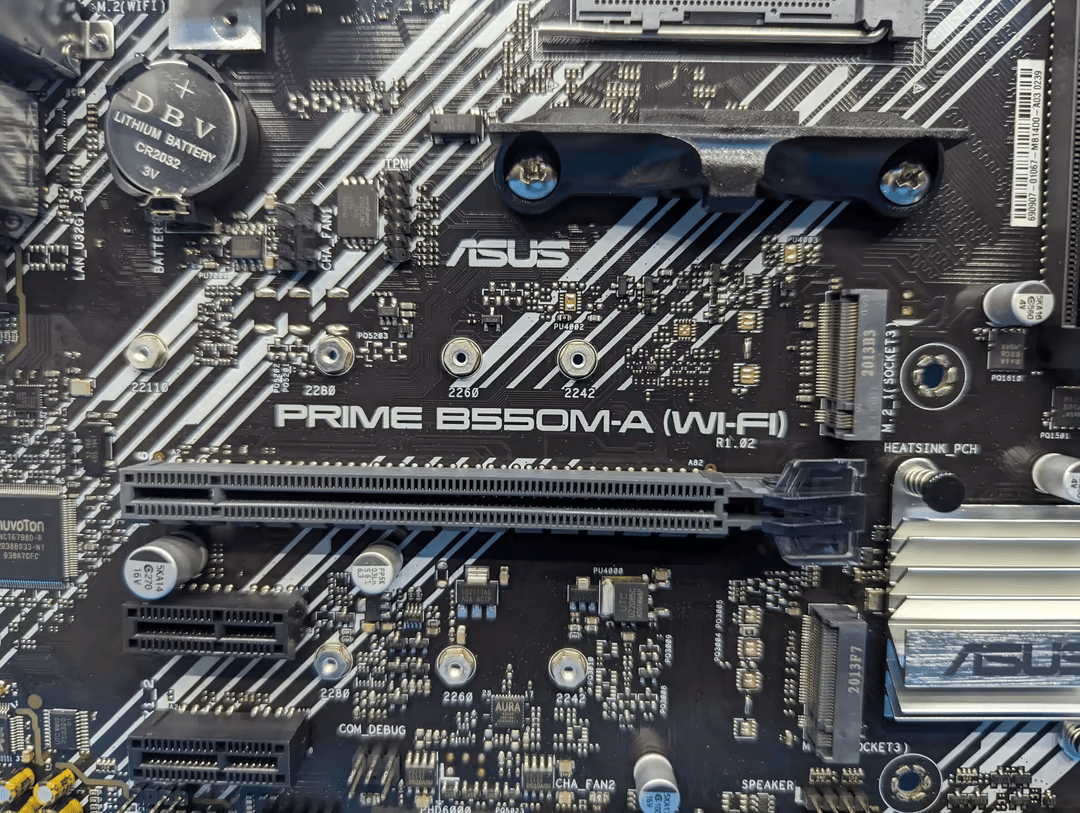 ASUS Prime B550M-A WIFI mATX Micro ATX AM4 Motherboard DDR4 *No IO Shield*