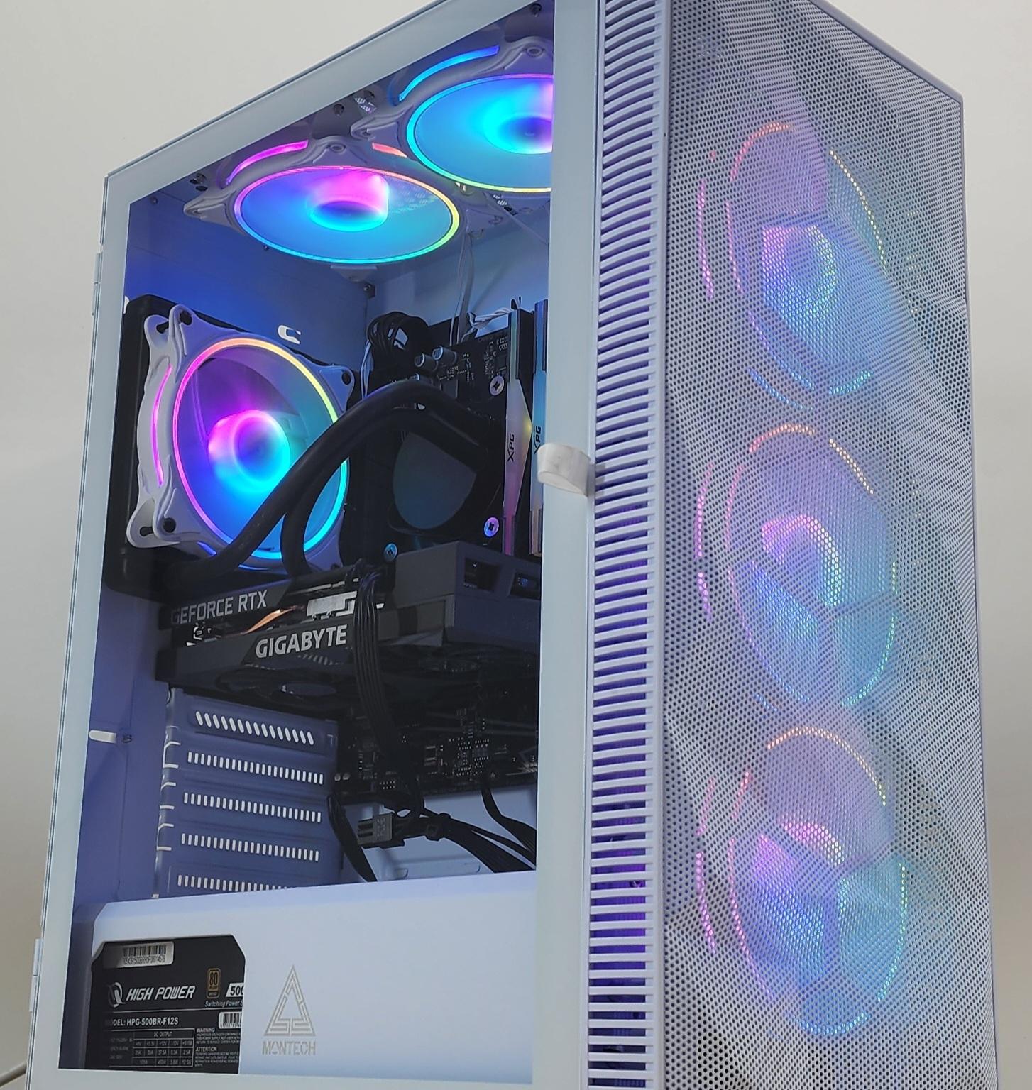 Gaming PC i5-10400F 16GB RAM 500GB SSD RTX 3050 8GB Win11 Computer