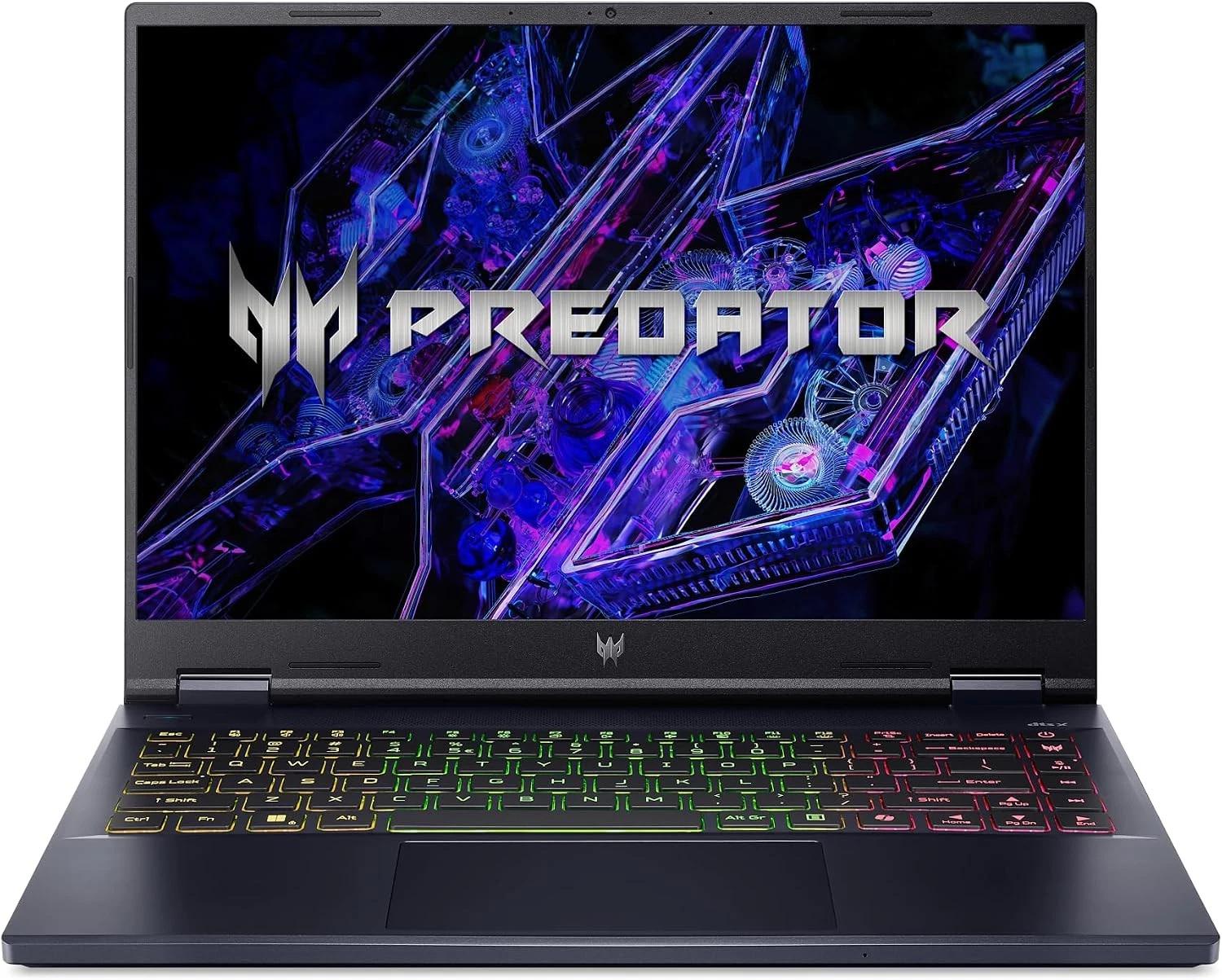 Acer Predator Helios 14.5" QHD 120Hz, Intel U7 155H, 16GB RAM, 1TB SSD, Nvidia RTX 4070 8GB