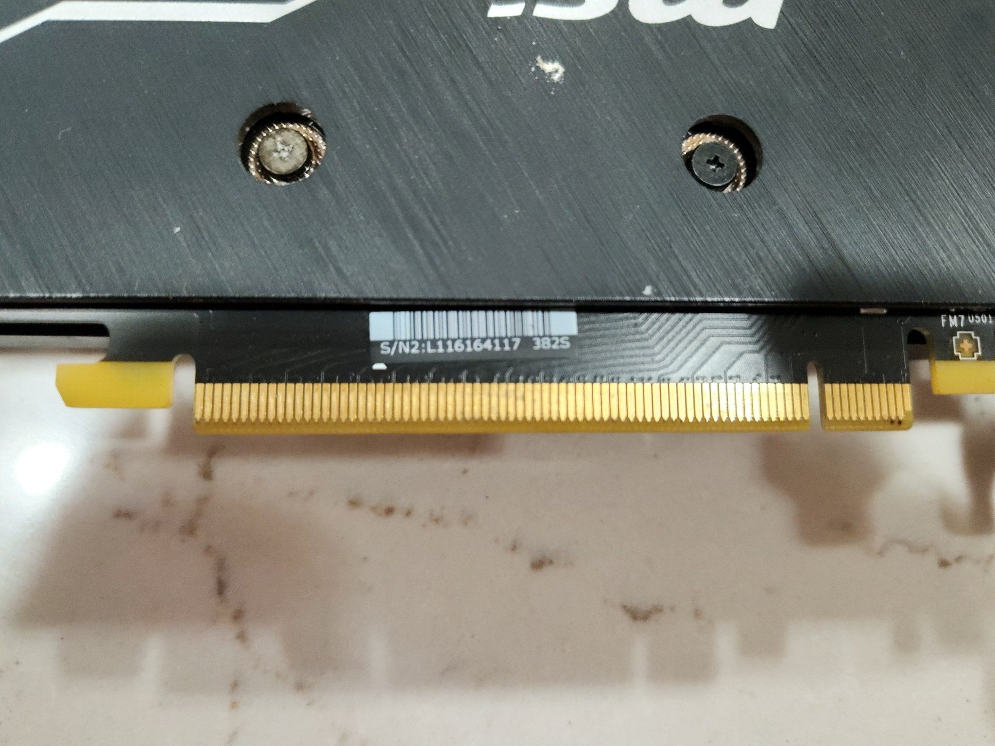 MSI VENTUS XS OC edition GTX 1660 Super 6gb