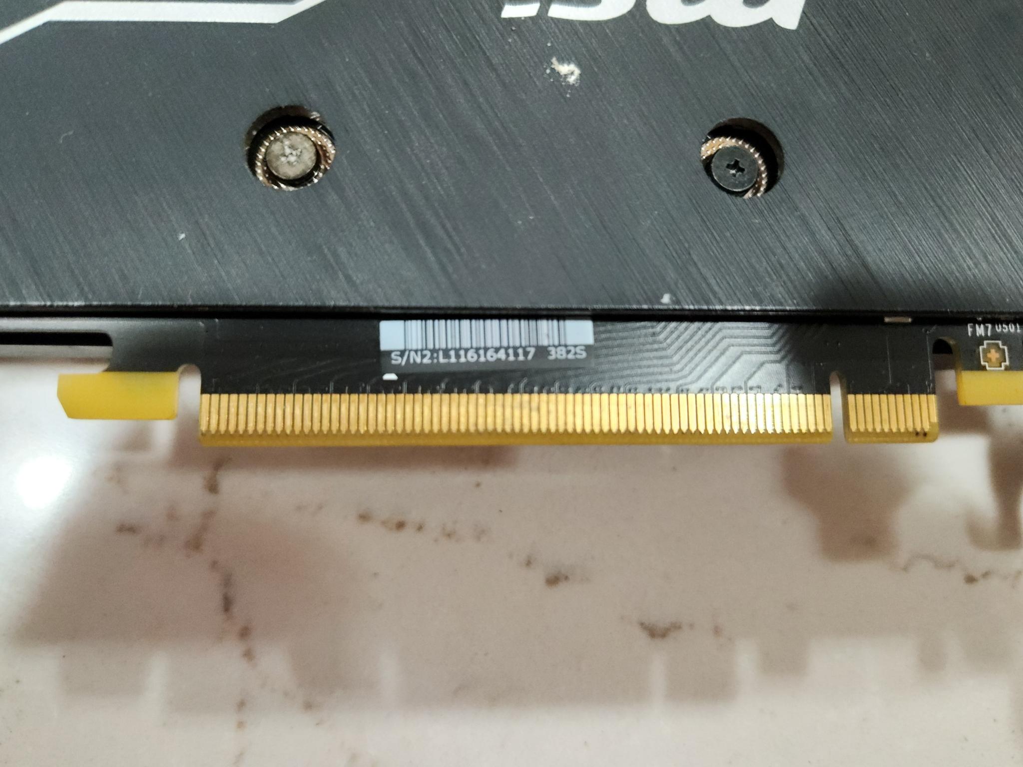 MSI VENTUS XS OC edition GTX 1660 Super 6gb