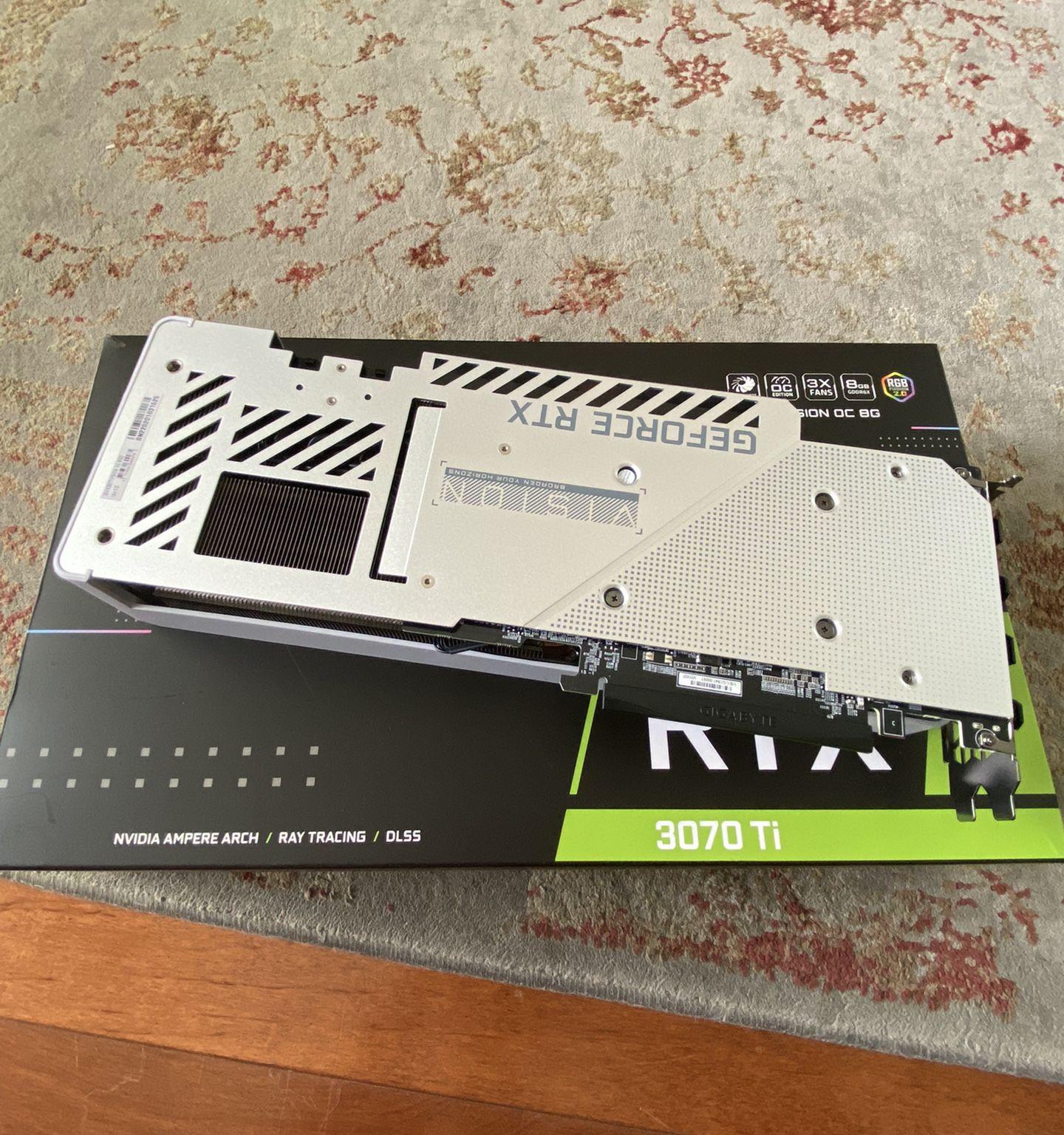 Nvidia Gigabyte GeForce RTX 3070 Ti Vision 8G OC