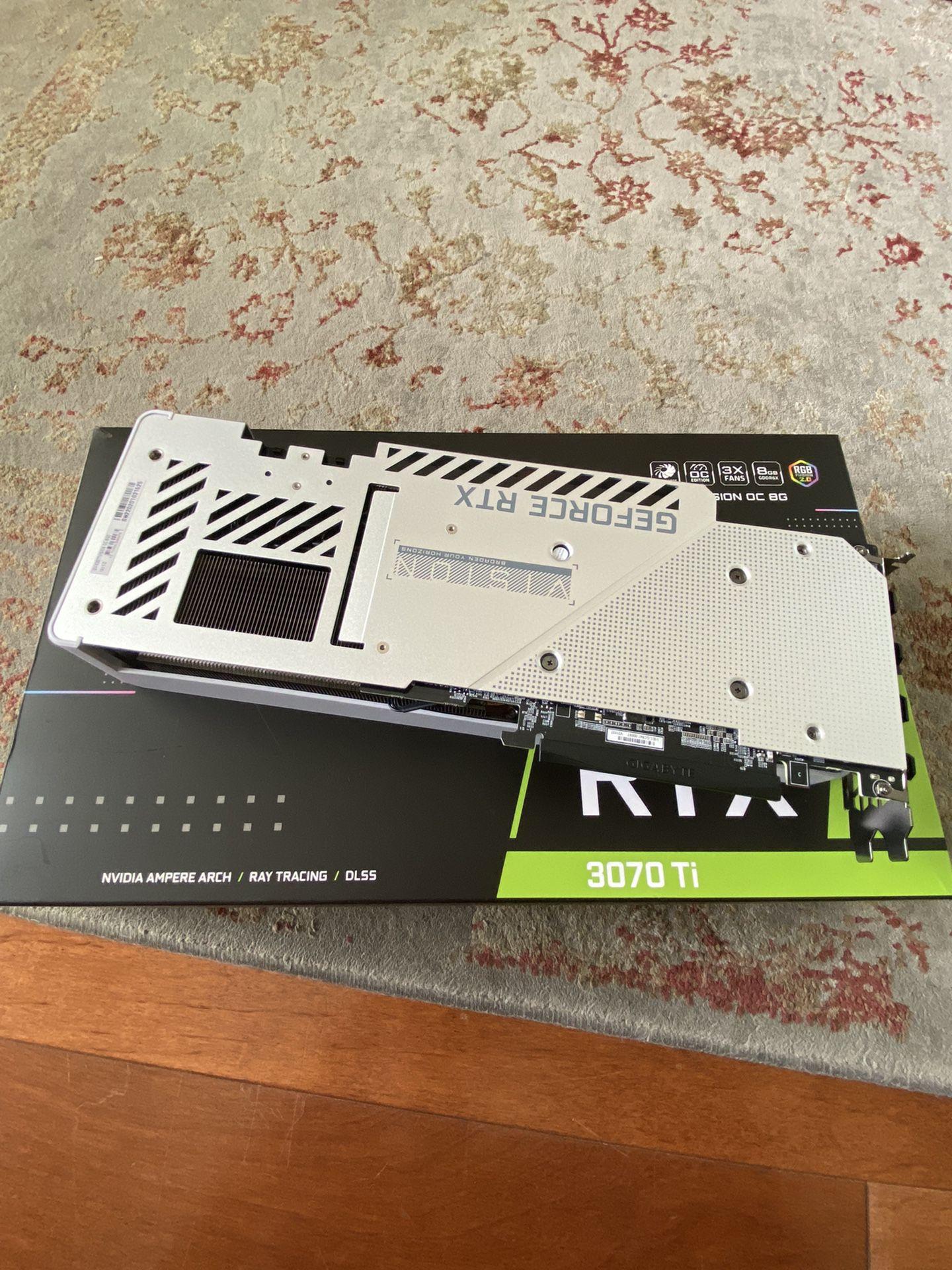 Nvidia Gigabyte GeForce RTX 3070 Ti Vision 8G OC