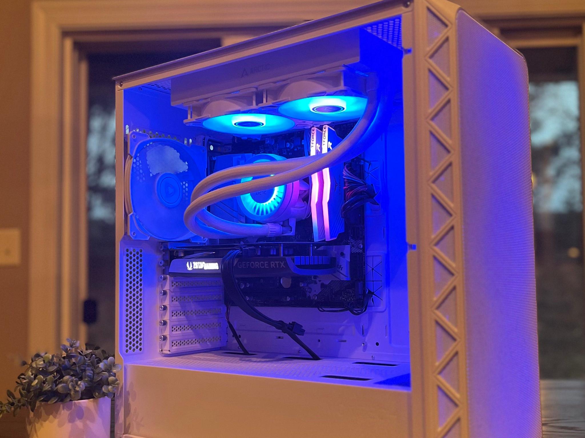 🤍White Dragon🐉 Ryzen 5 5600x|RTX 4060 8GB|32GB DDR4 RAM|2TB SSD|AIO Cooler