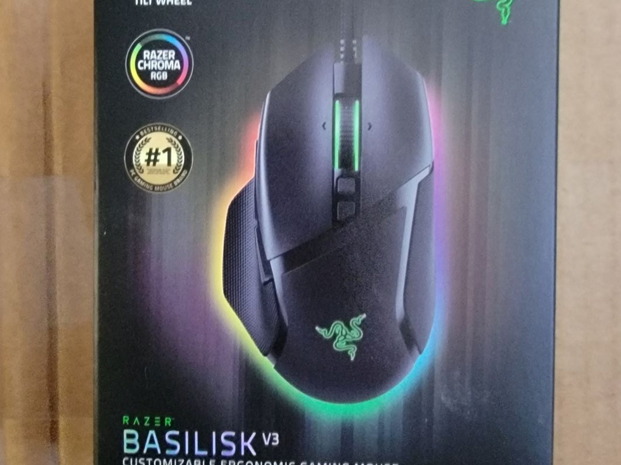 Razer Basilisk V3 Wired RGB Mouse - Brand New In Box