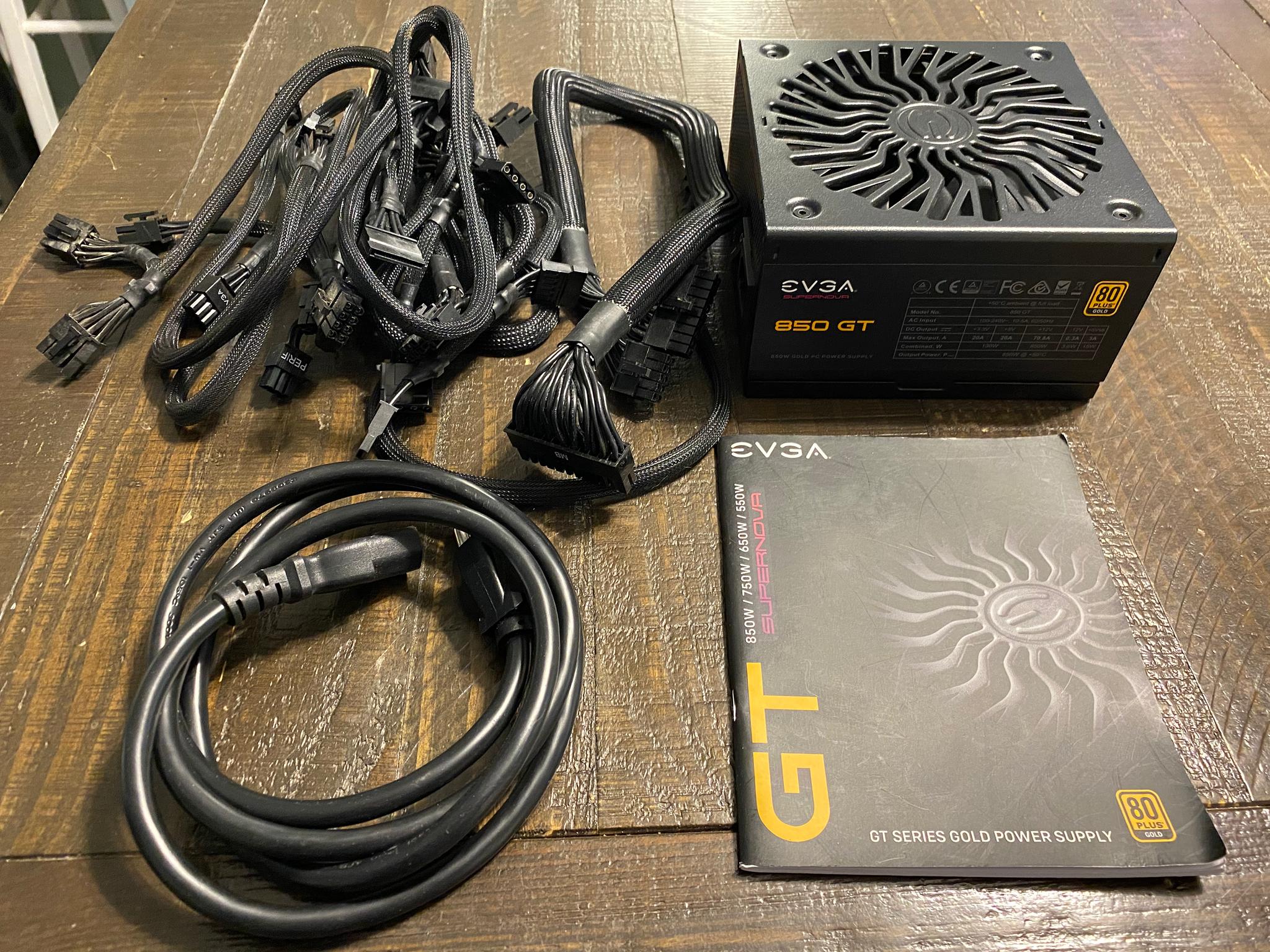 EVGA 850W GT Gold Power Supply