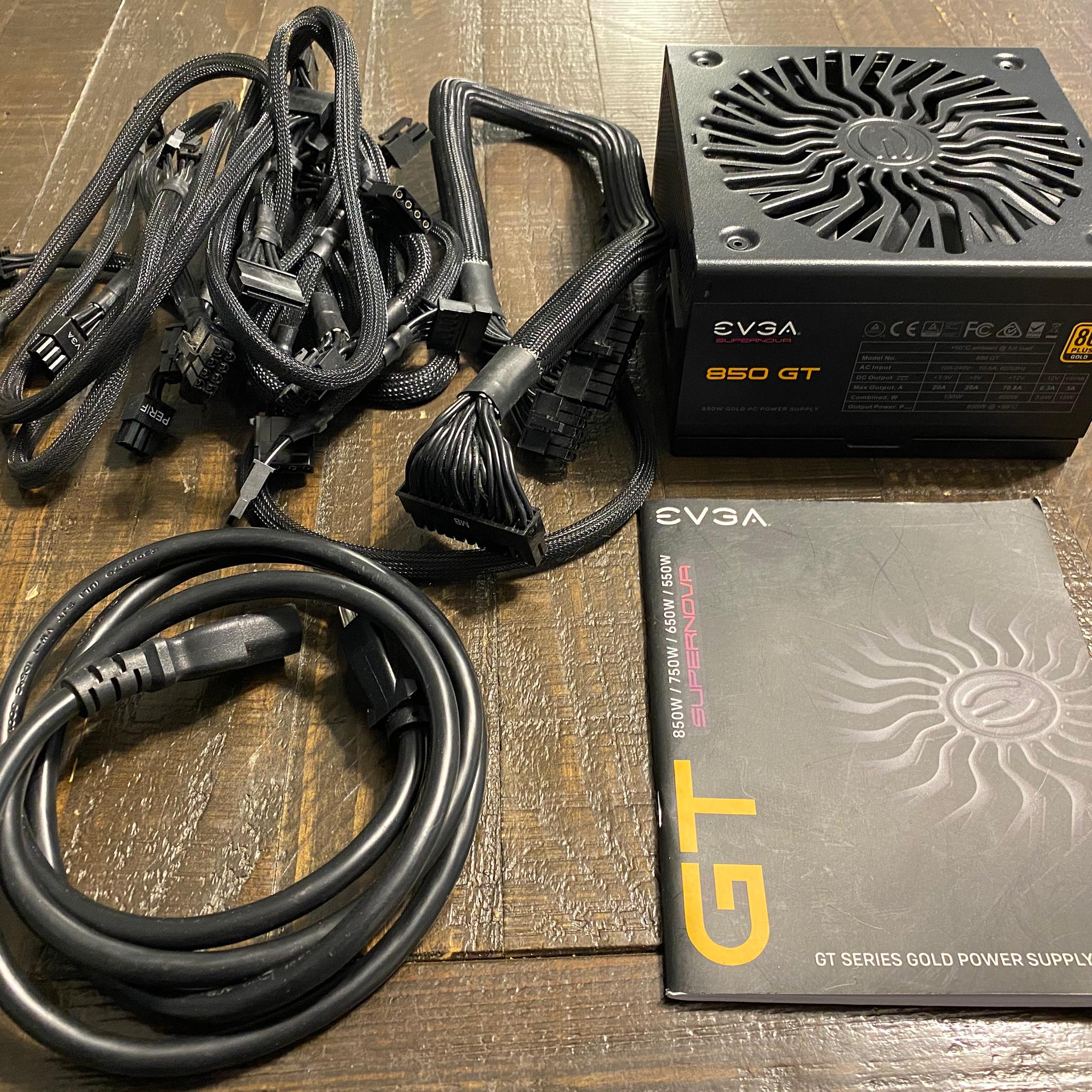 EVGA 850W GT Gold Power Supply