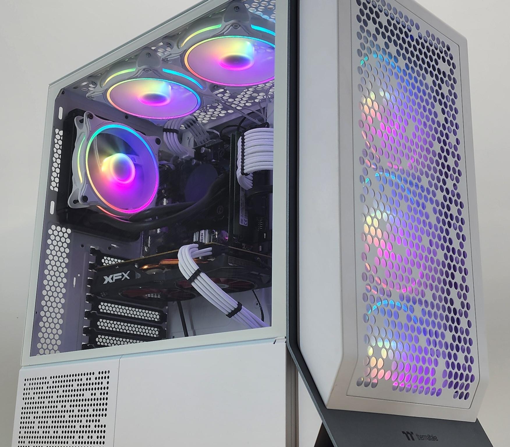 Gaming PC i3-9100F 8GB RAM 128GB SSD + 500GB HDD RX 470 8GB Windows 11 Computer