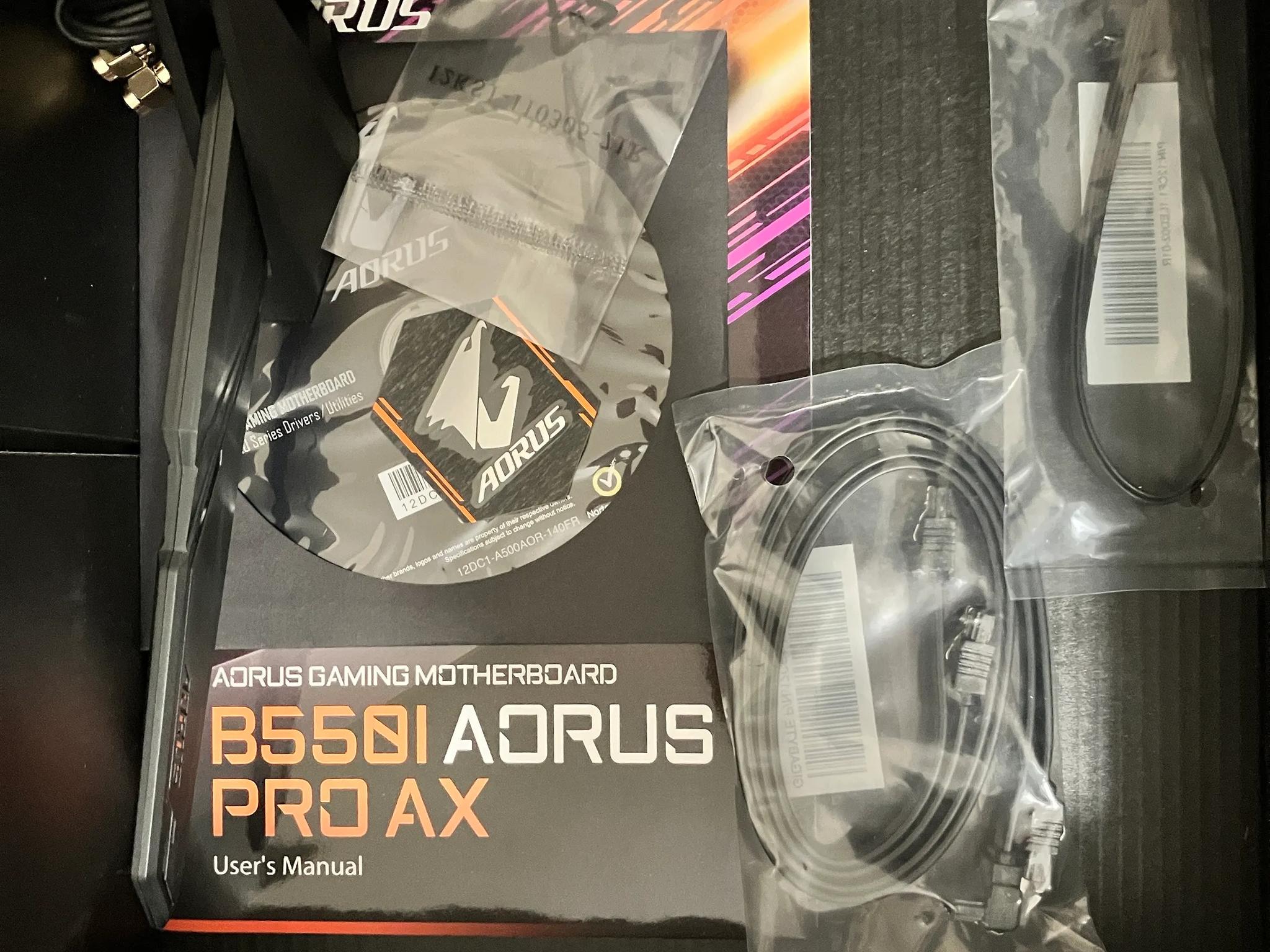 B550I Aorus Pro AX