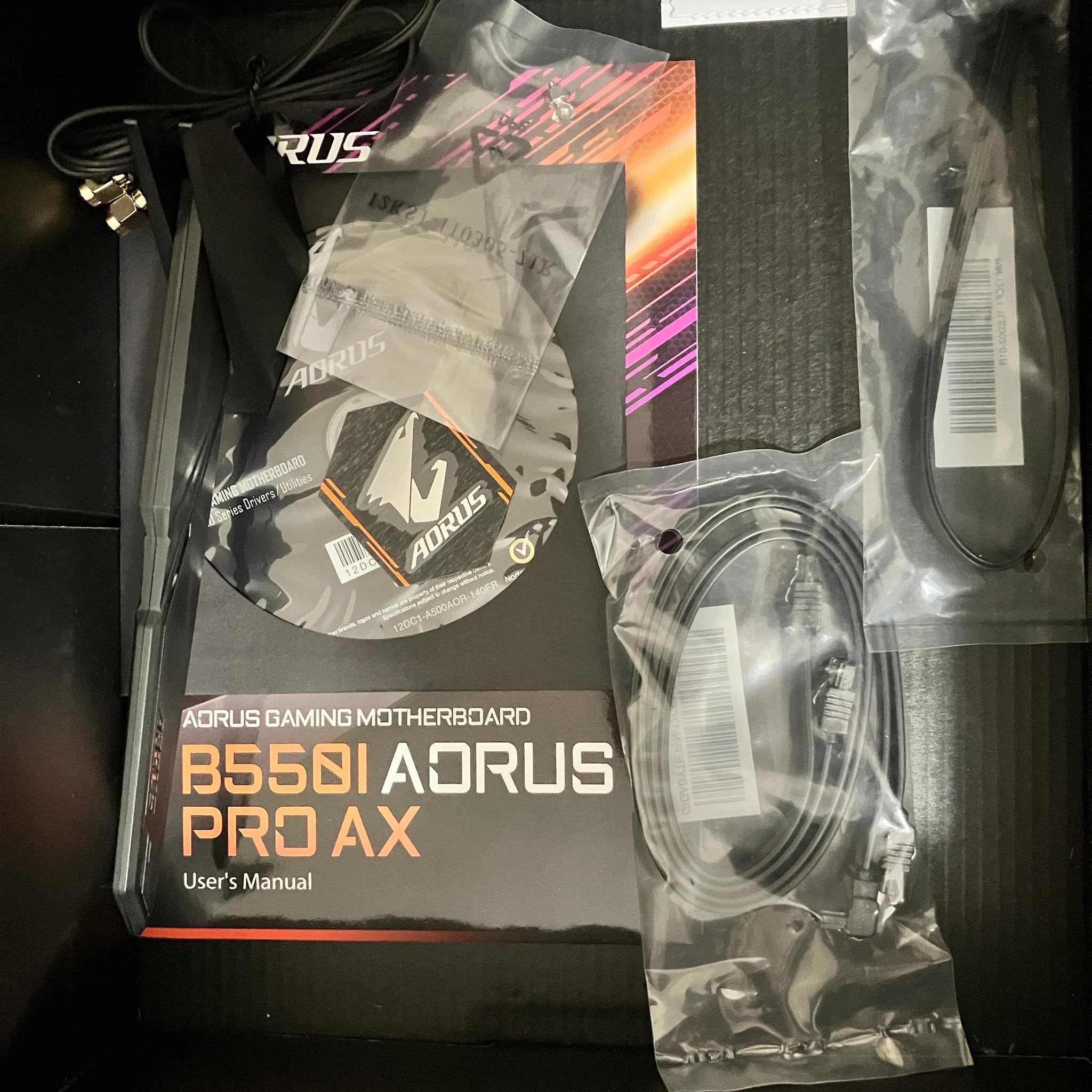 B550I Aorus Pro AX