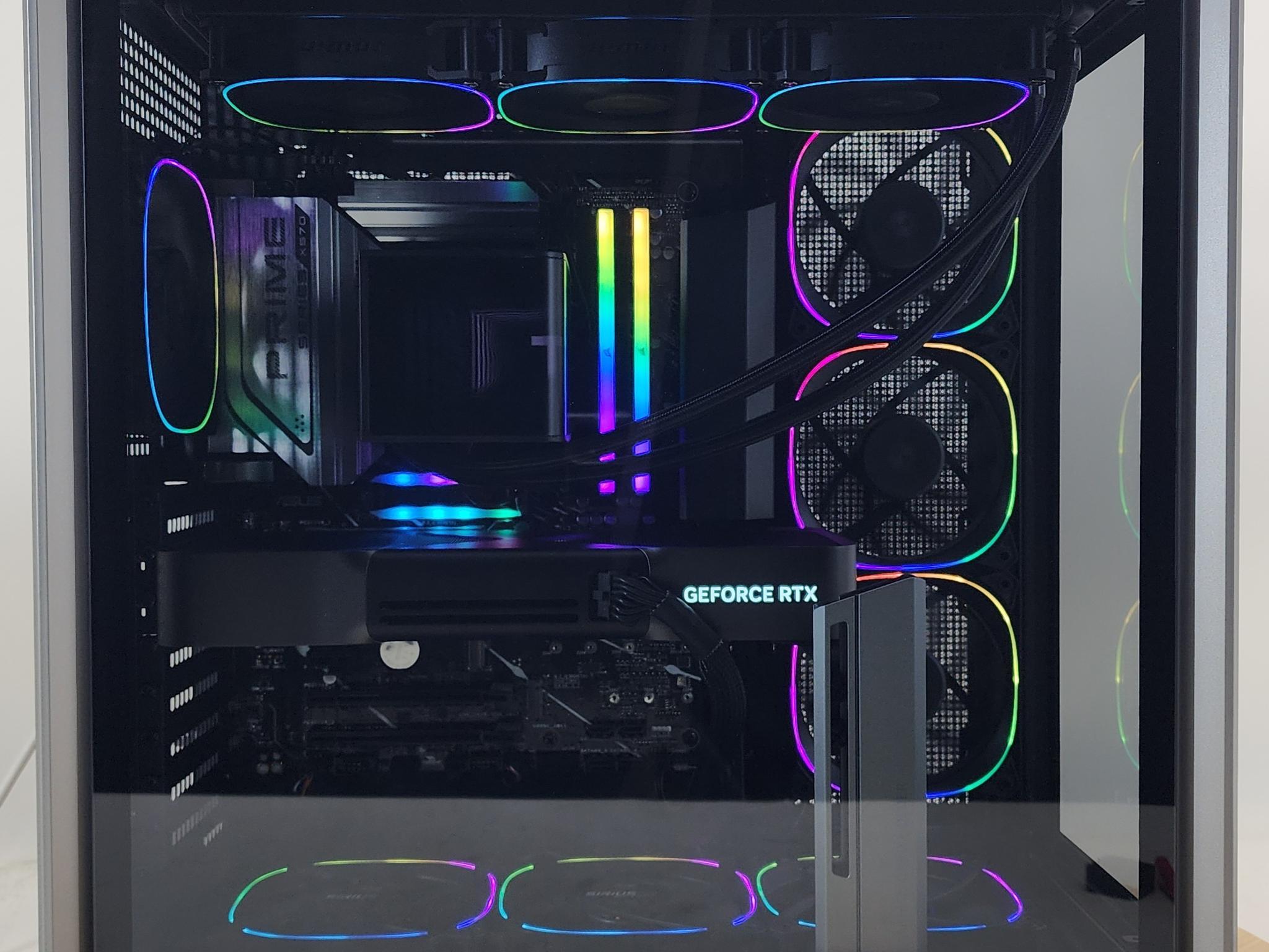 Gaming PC Ryzen 7 9800X3D 96GB RAM 4TB SSD RTX 5090 32GB Windows 11 Computer