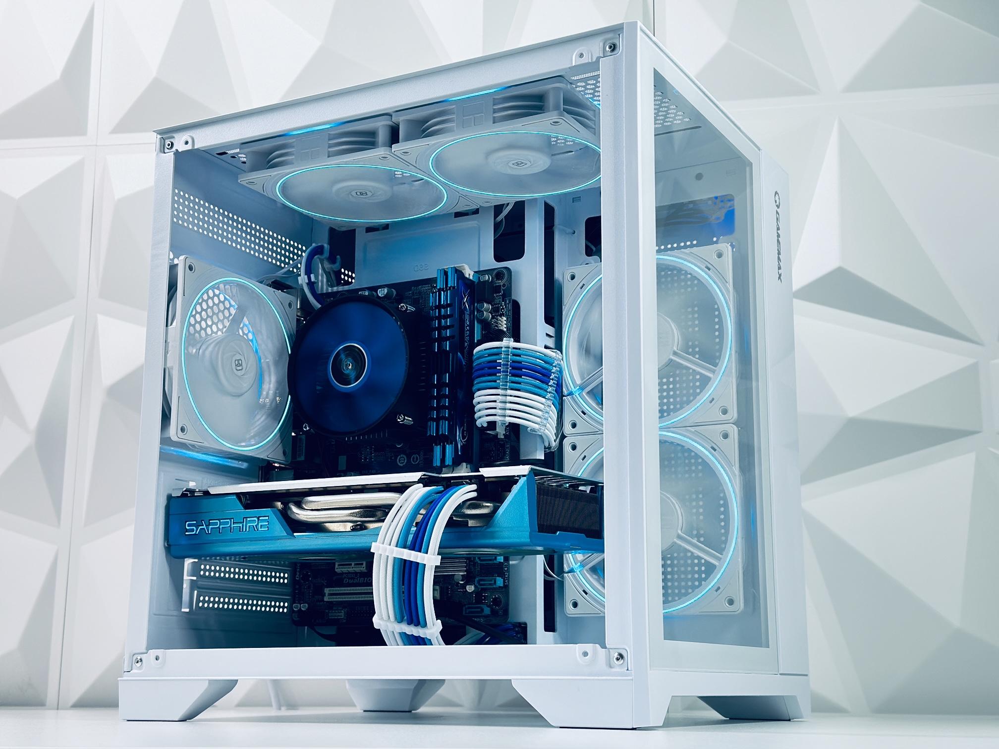 🤍🤖☃️BB-8 Gaming PC-AMD RX 580 8GB❄️Intel Core i7 3770❄️16GB DDR3 1600MHZ❄️512GB SSD