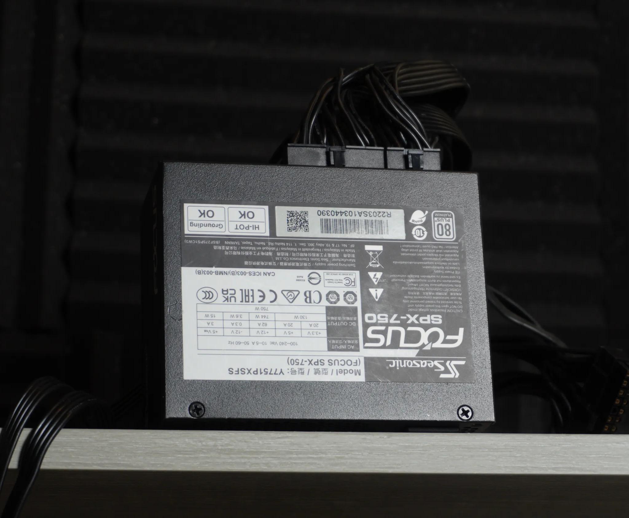 Seasonic 750w 80+ Platinum SFX PSU