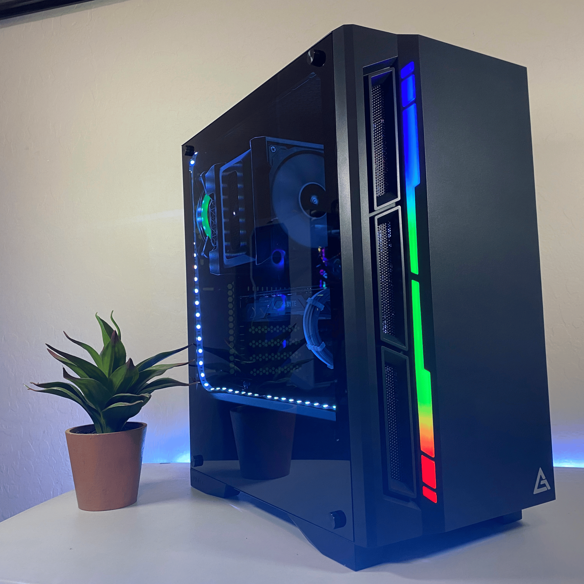 Custom Built Ryzen 7 Nvidia 1070 RGB Gaming PC Computer
