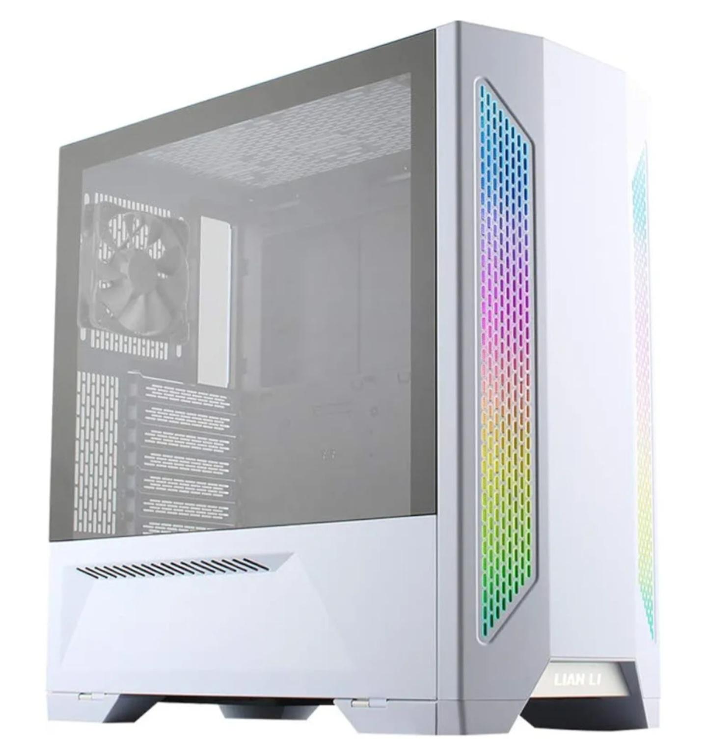 LIAN LI LANCOOL 2 WHITE Tempered Glass ATX Case -White Color -LANCOOL II -W
