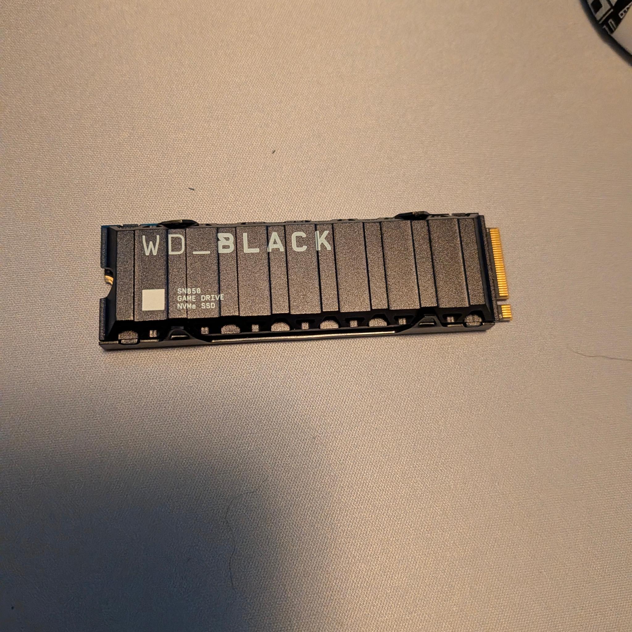 WD Black SN850 1TB SSD