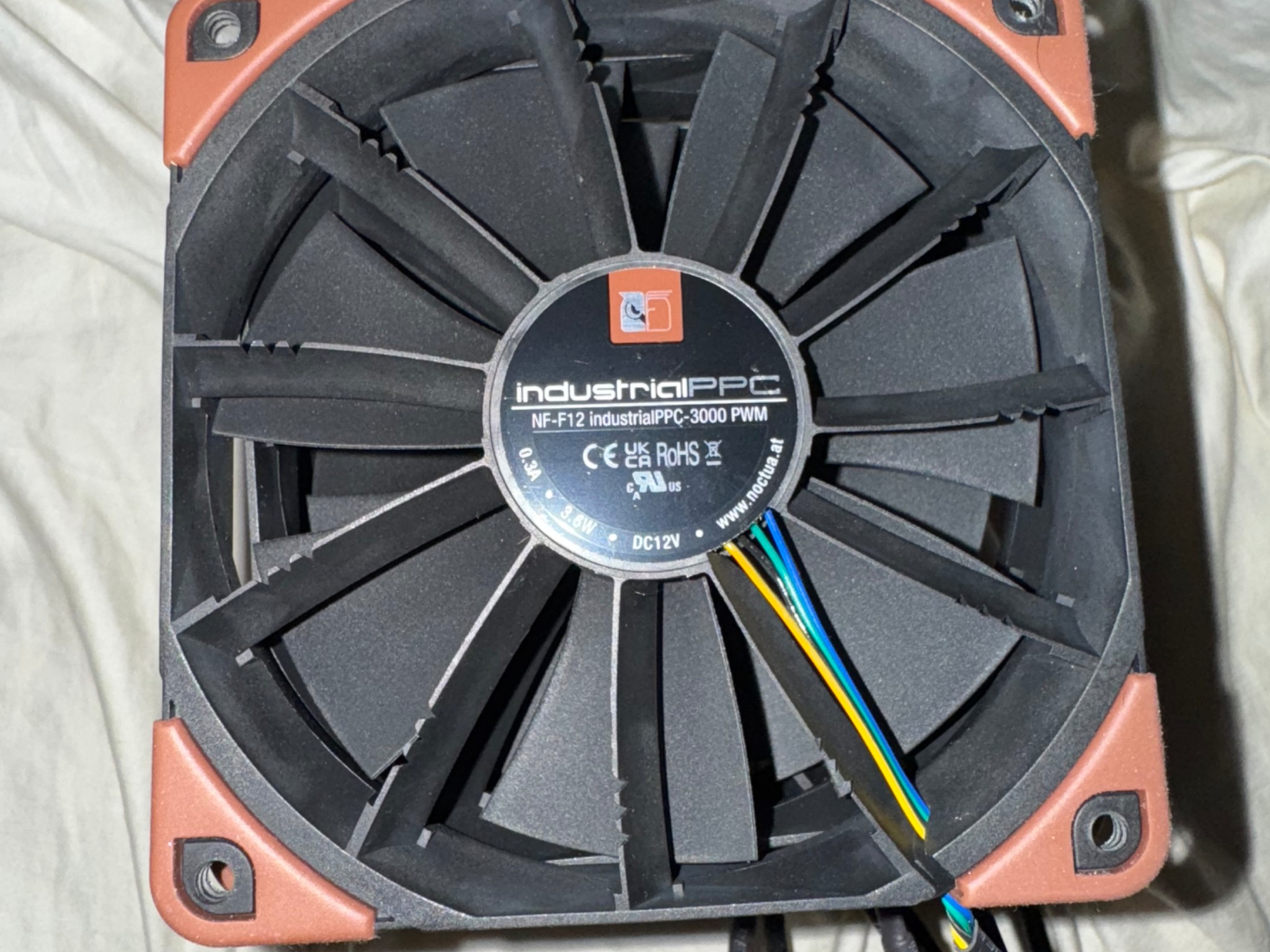 High performance black fans 7 noctua IPPC, 3 Deepcool, 2 ID cooling, 1 cooler master fan BULK LOT