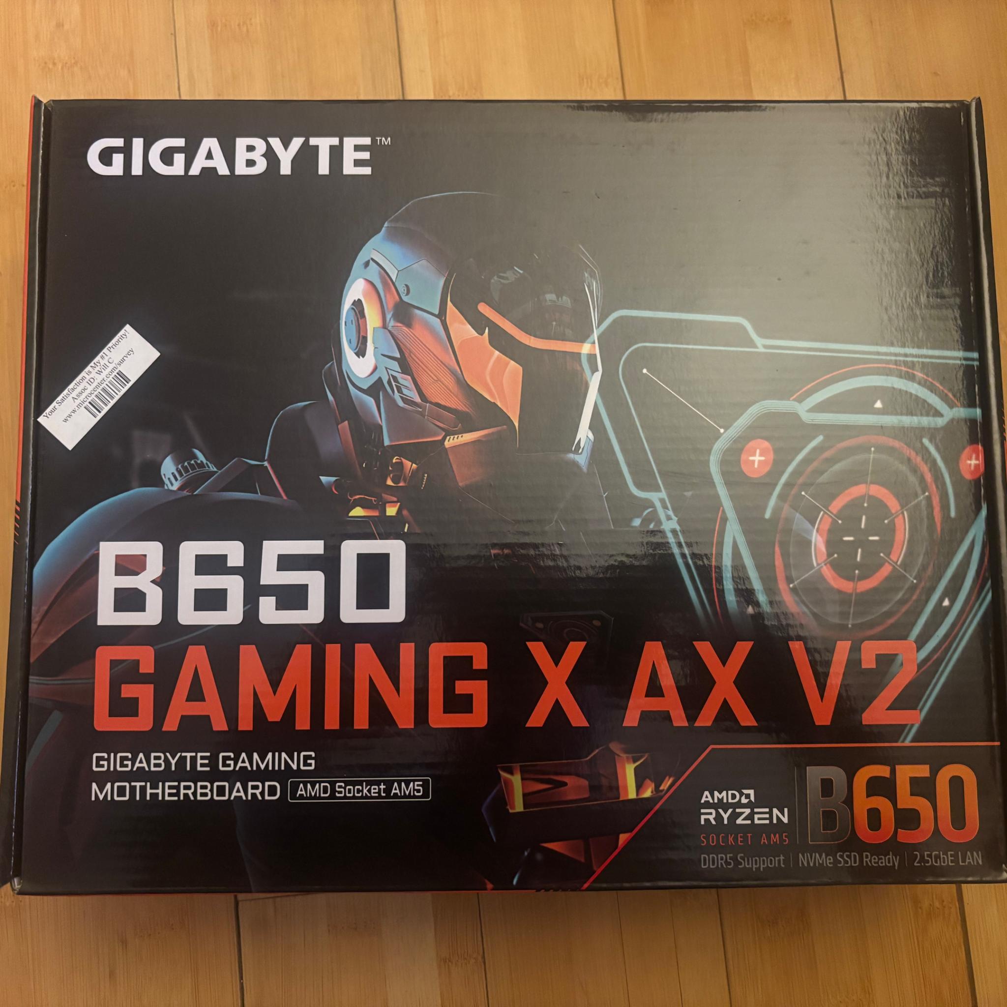 Brand New Gigabyte B650 AM5 Motherboards
