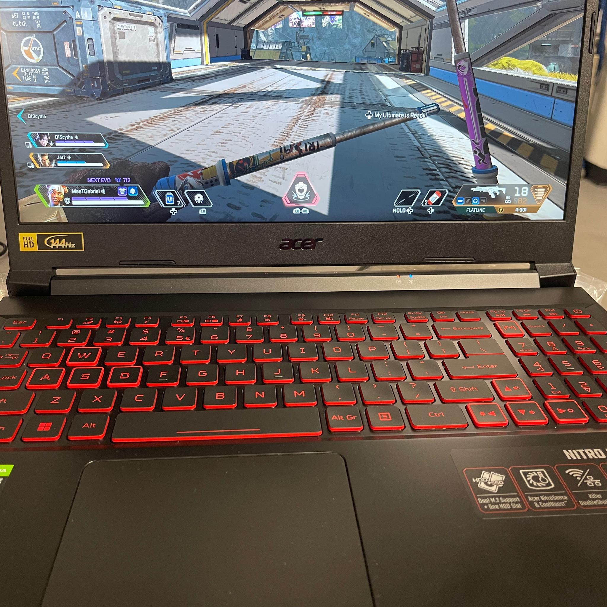 Acer Nitro 5 RTX 3060 i5-11400H @2.7GHZ 144hz Windows 11