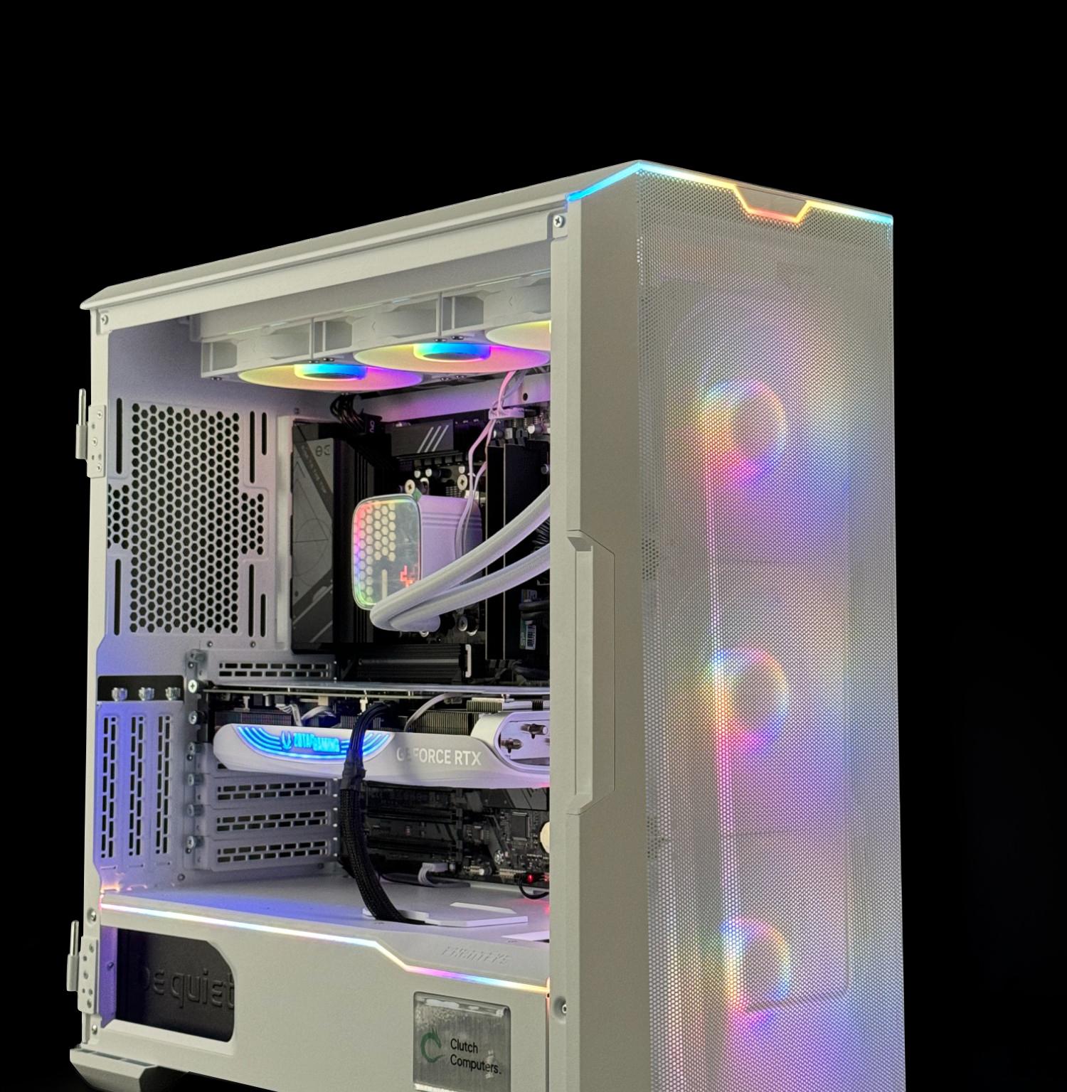 Clutch Computers Draco Ultra Gaming PC W/Ryzen 7 7800x3D/32gb DDR5/RTX 4070 Ti Super/1TB SSD