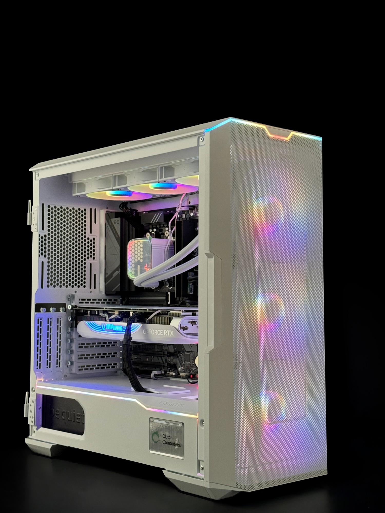Clutch Computers Draco Ultra Gaming PC W/Ryzen 7 7800x3D/32gb DDR5/RTX 4070 Ti Super/1TB SSD