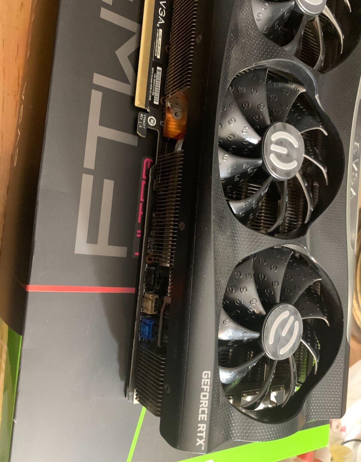 EVGA RTX 3090 FTW: Lightly Used/Excellent condition with original box