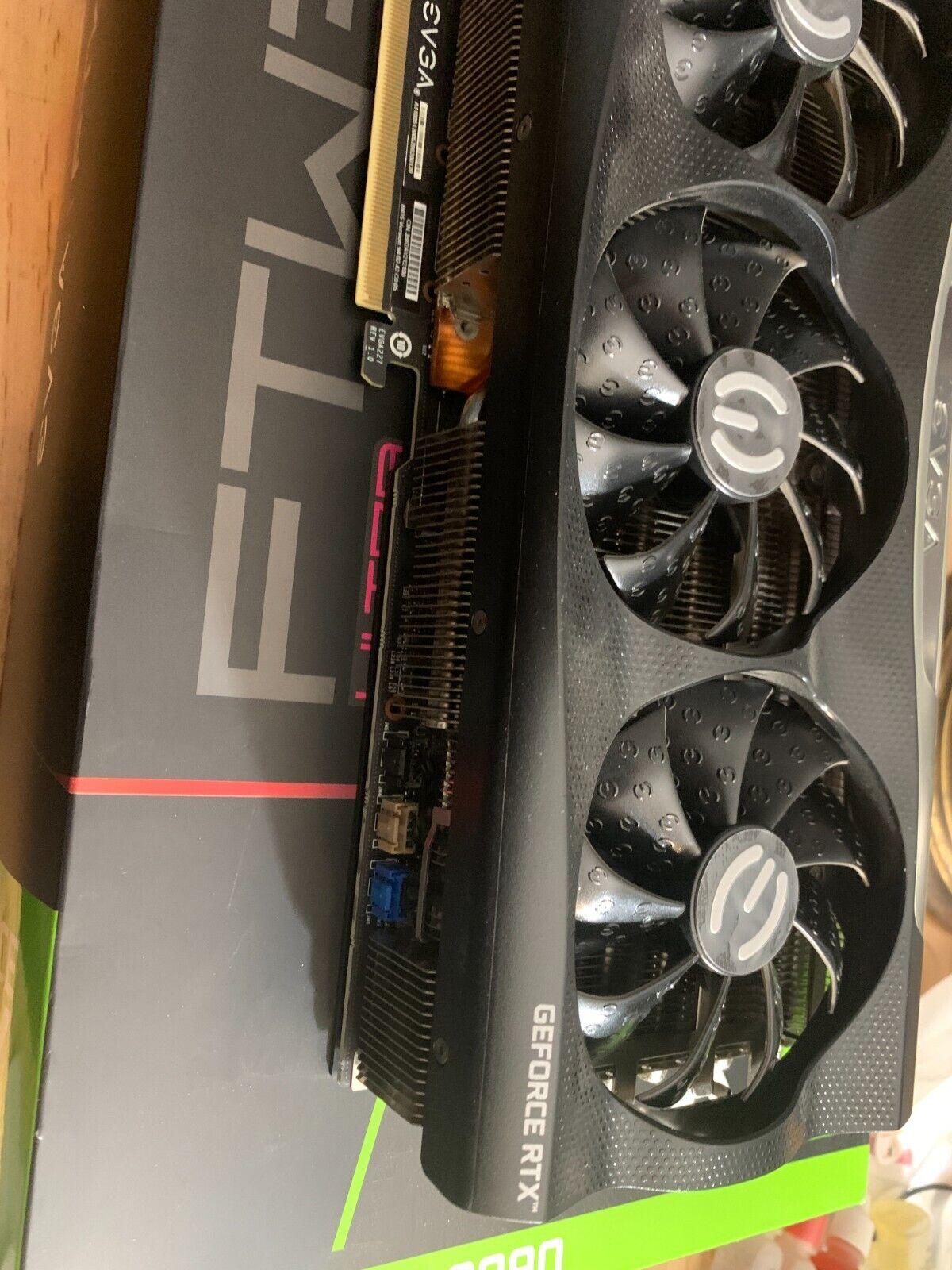 EVGA RTX 3090 FTW: Lightly Used/Excellent condition with original box