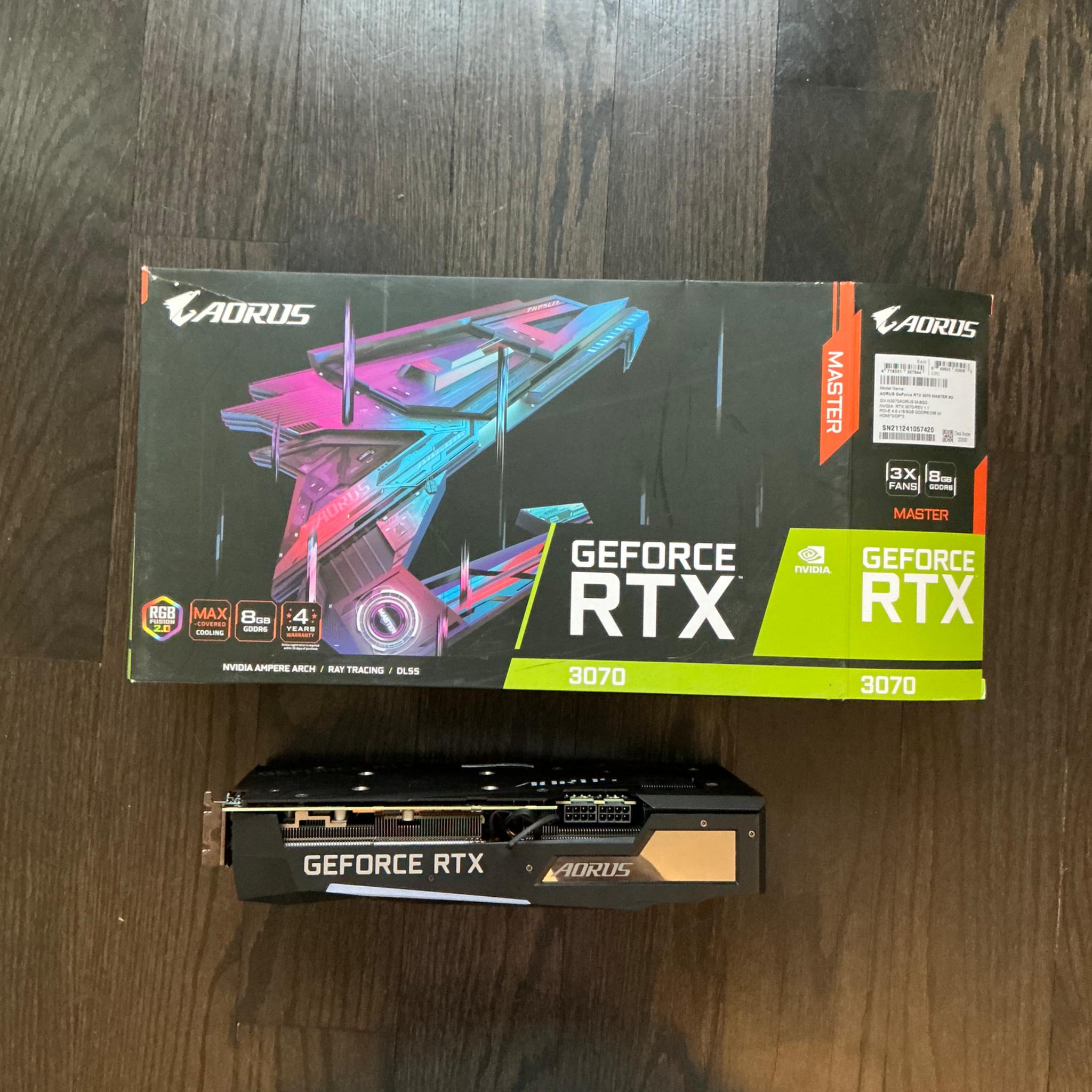 Gigabyte AORUS GEFORCE RTX 3070